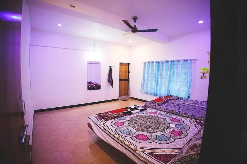 Bedroom, Bed in Gokul farm house