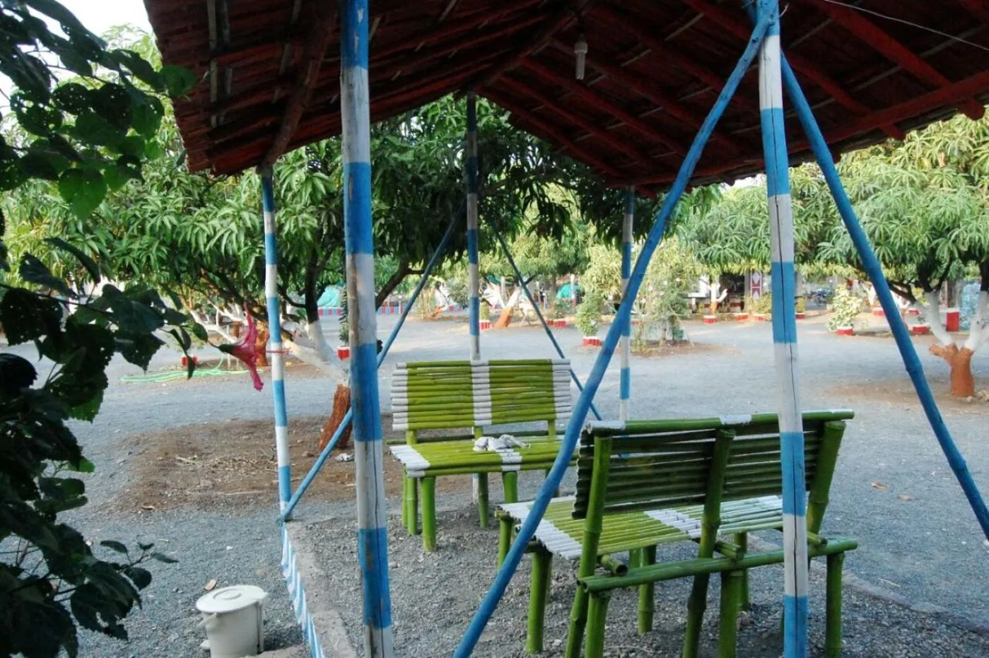Seating area in Gokul farm house