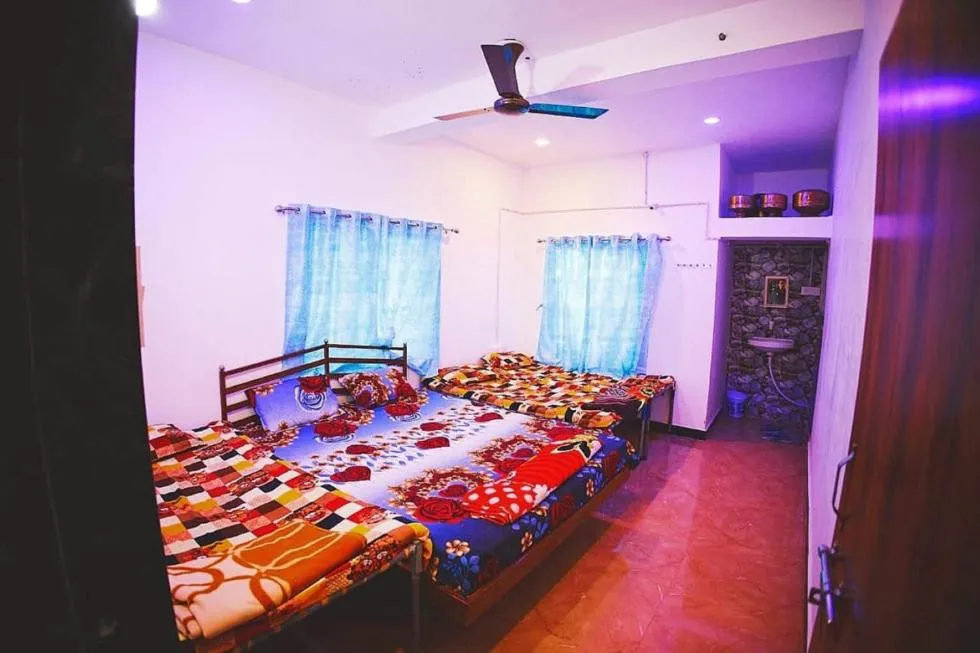 Bedroom, Bed in Gokul farm house