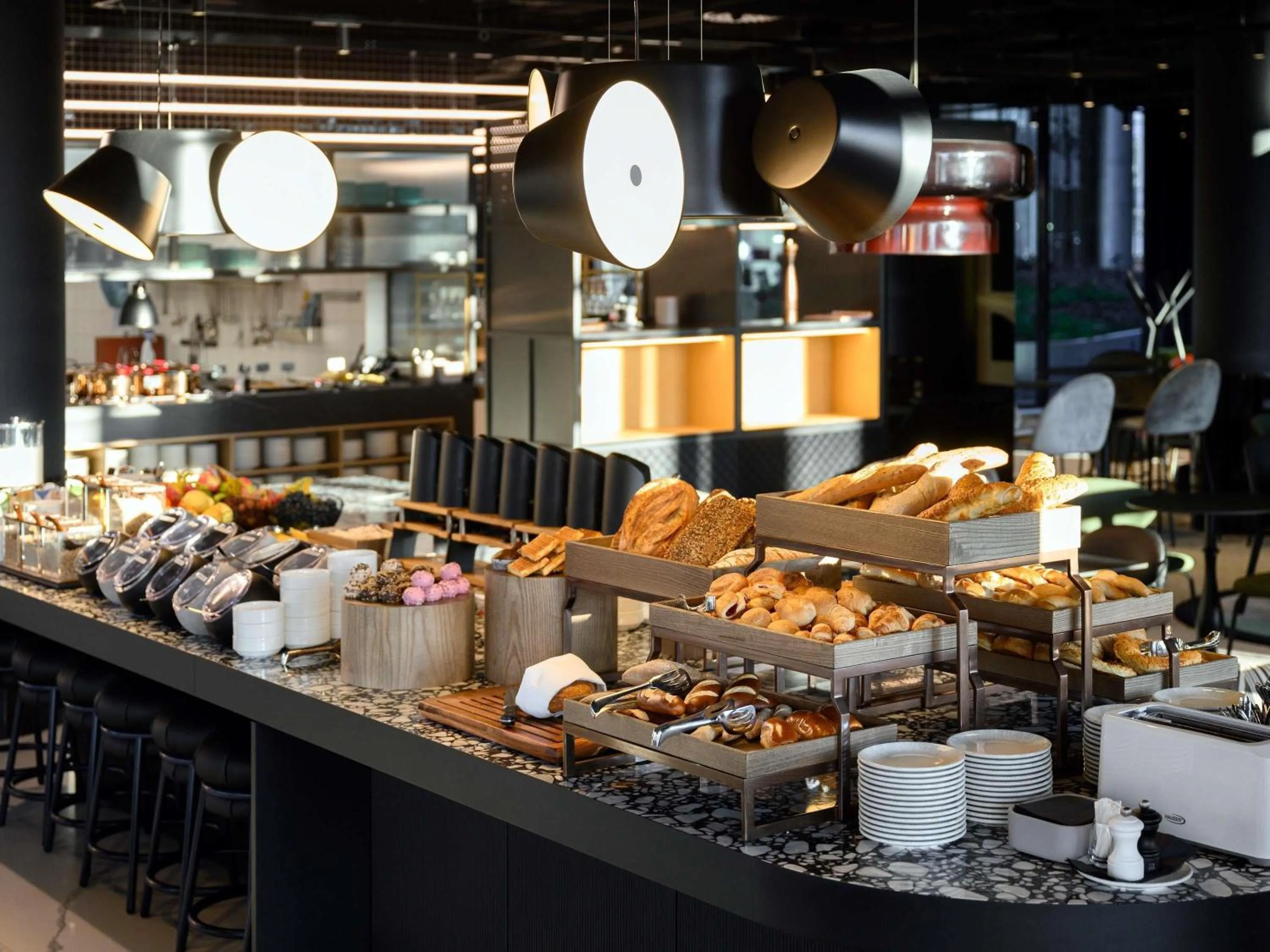 Breakfast in TRIBE Budapest Stadium