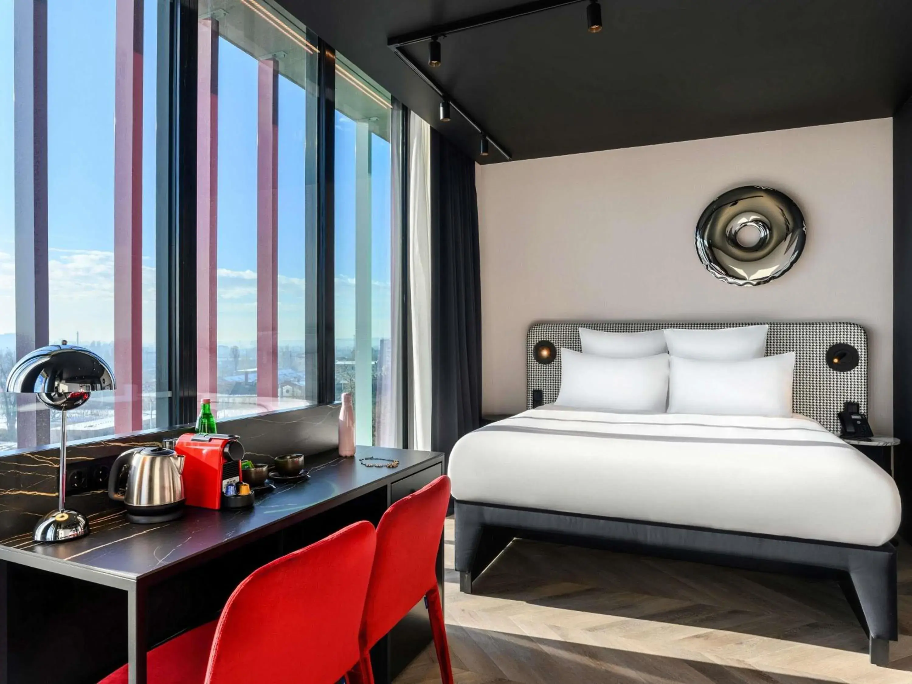 TRIBE Extra Queen Room with Sofa Bed in TRIBE Budapest Stadium TRIBE Extra Queen Room with Sofa Bed in TRIBE Budapest Stadium