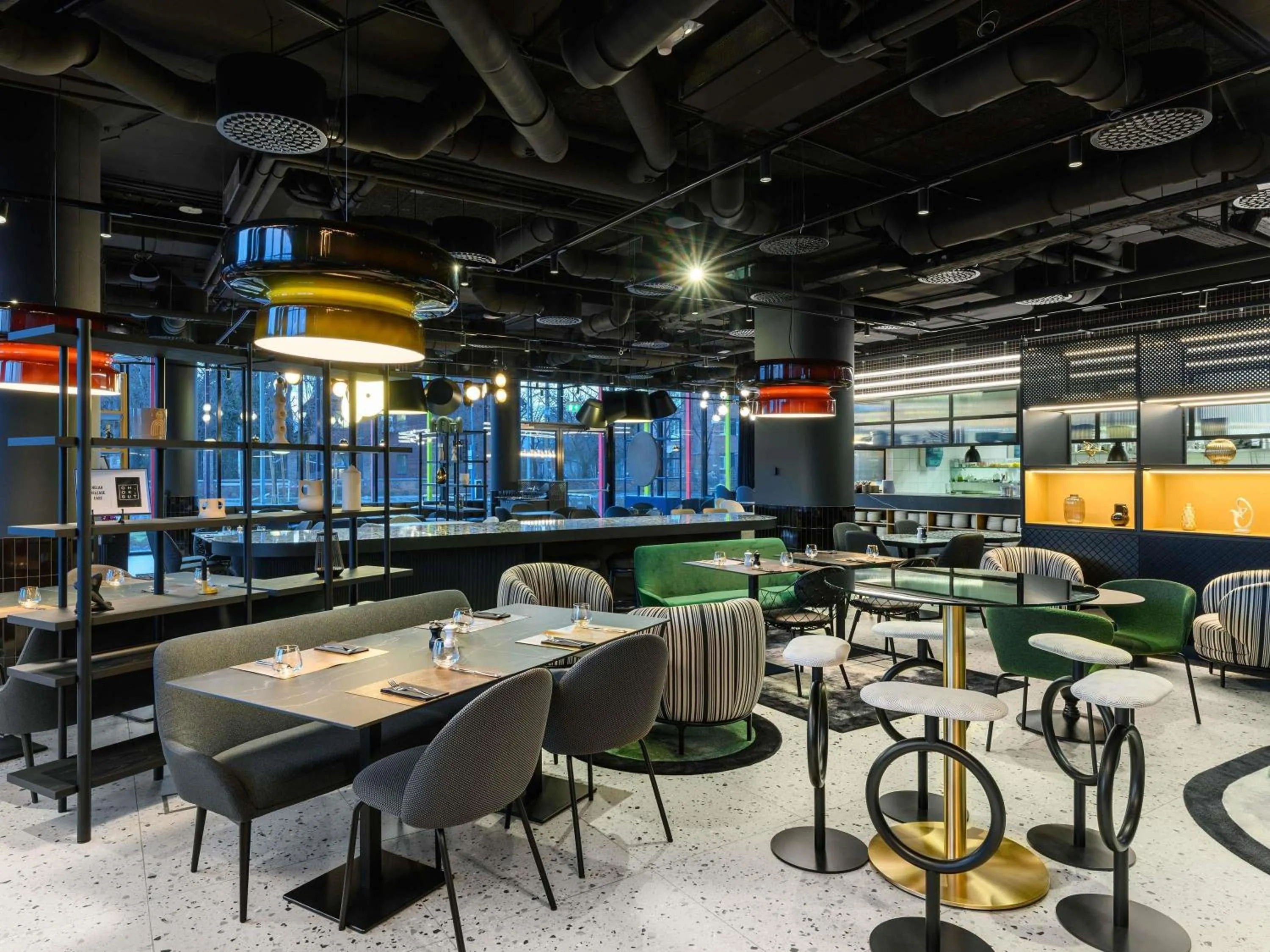 Restaurant/places to eat in TRIBE Budapest Stadium