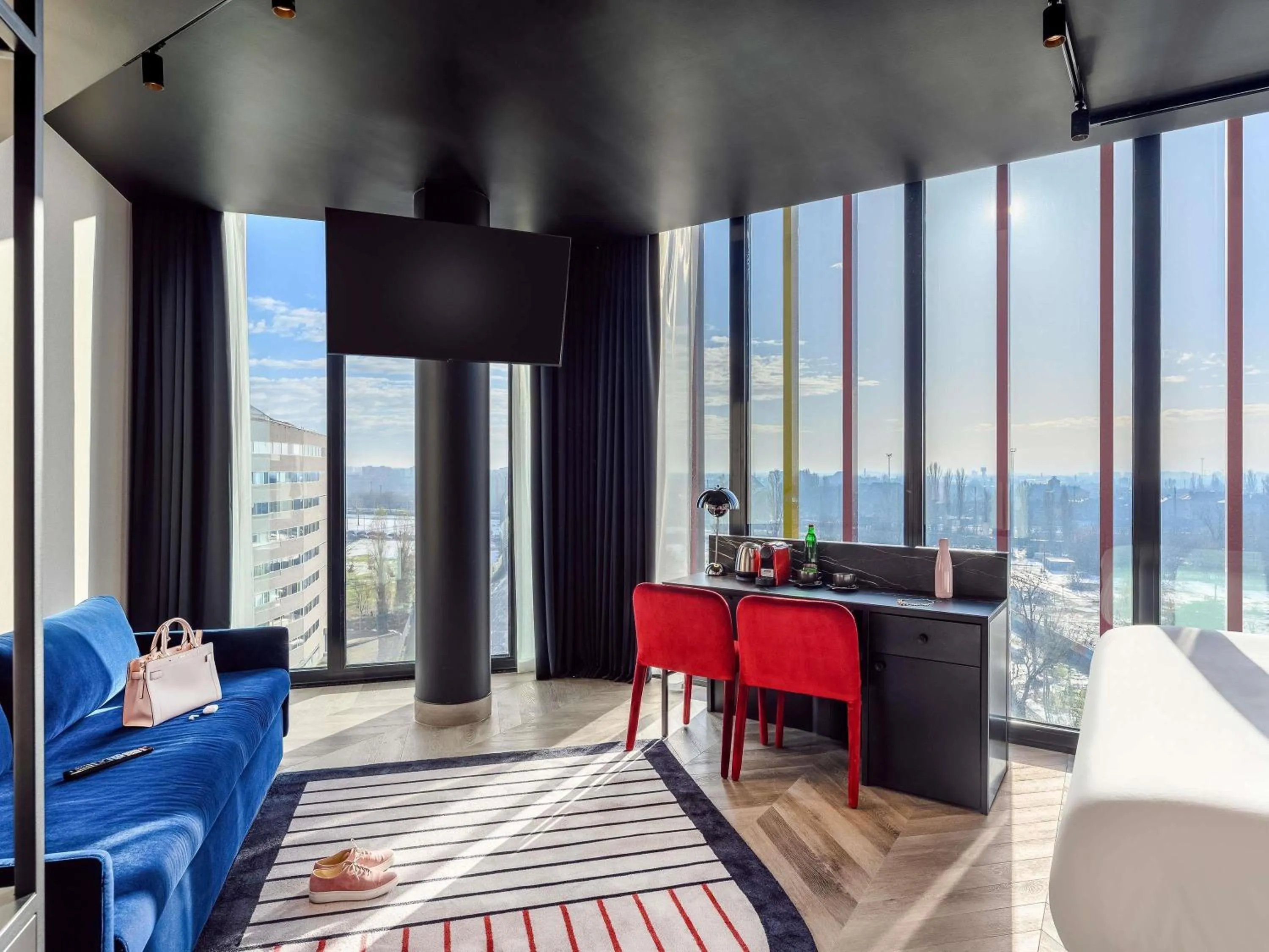 Bedroom in TRIBE Budapest Stadium