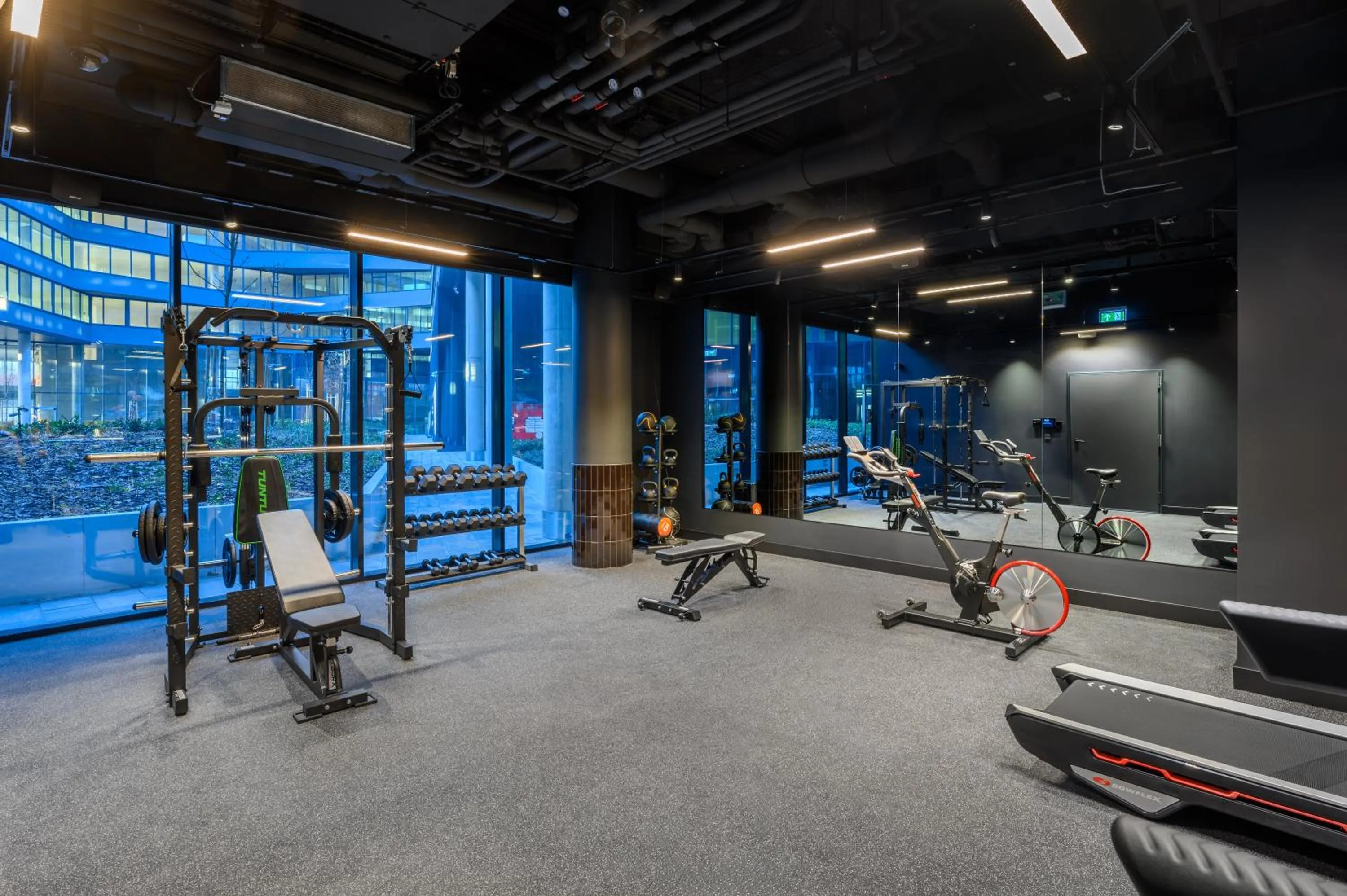 Fitness centre/facilities in TRIBE Budapest Stadium