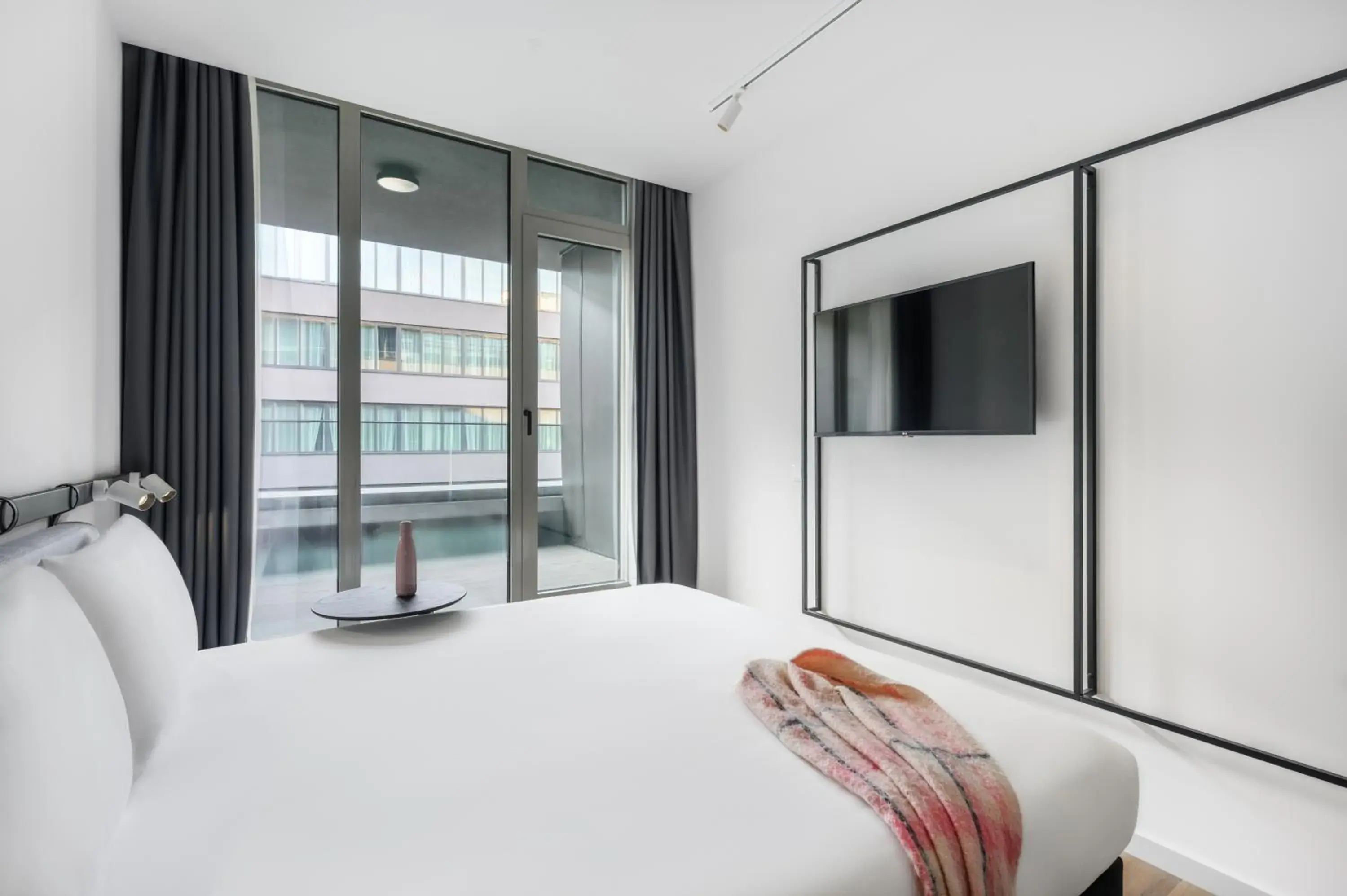 Balcony/Terrace, Bed in ibis Budapest Stadium Balcony/Terrace, Bed in ibis Budapest Stadium