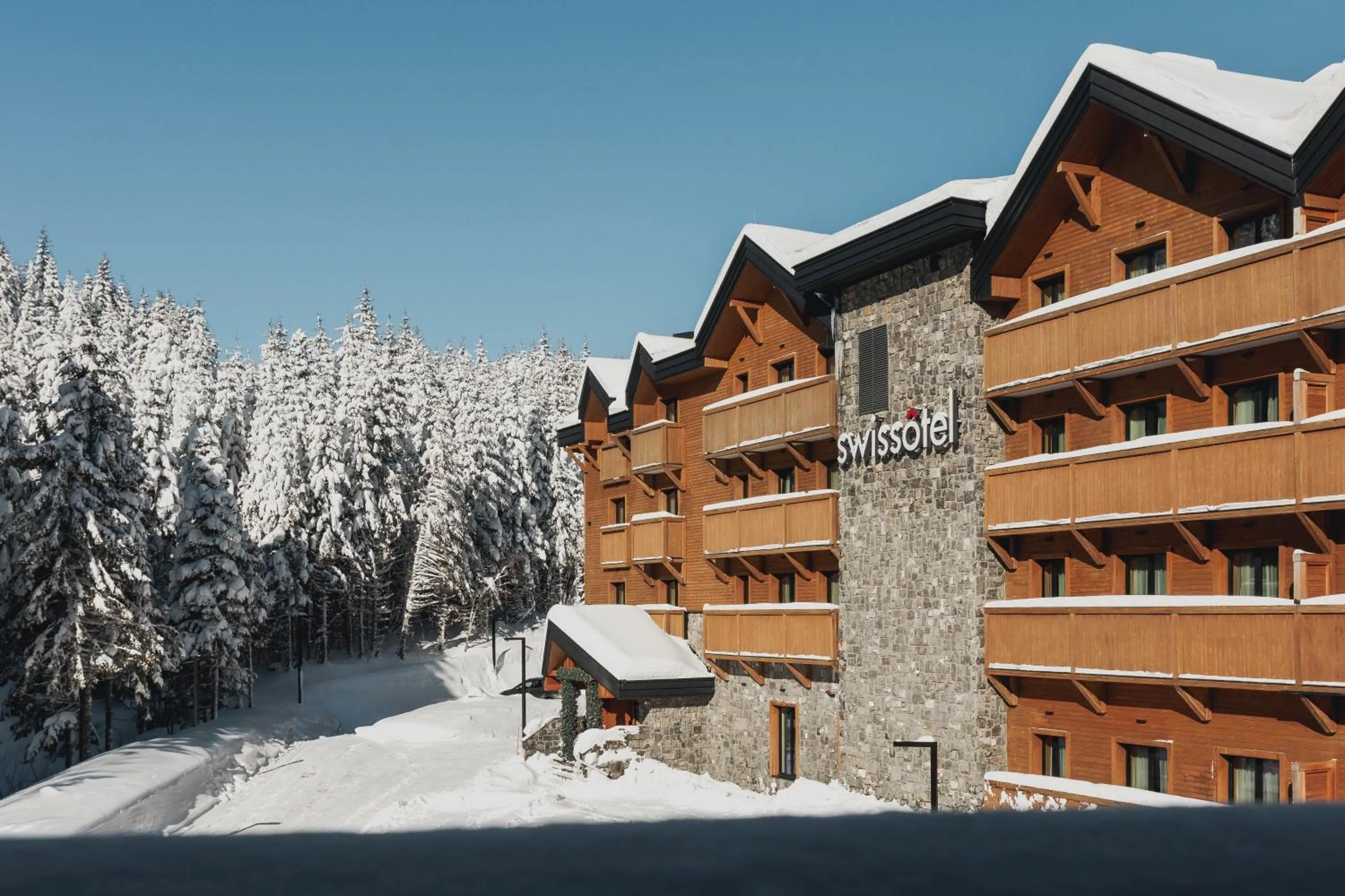 Property building in Swissôtel Resort Kolasin