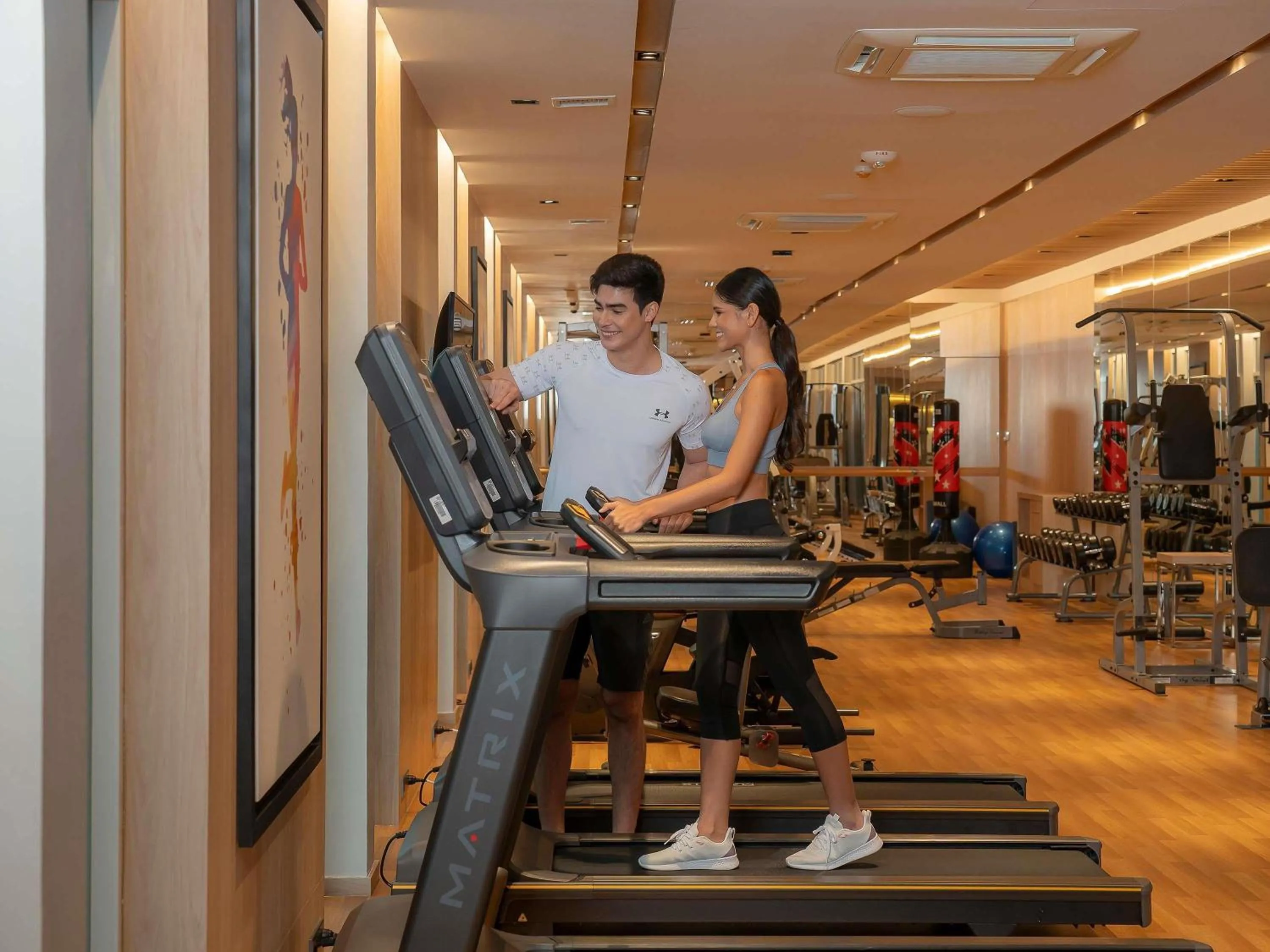 Fitness centre/facilities in Novotel Living Bangkok Sukhumvit Legacy