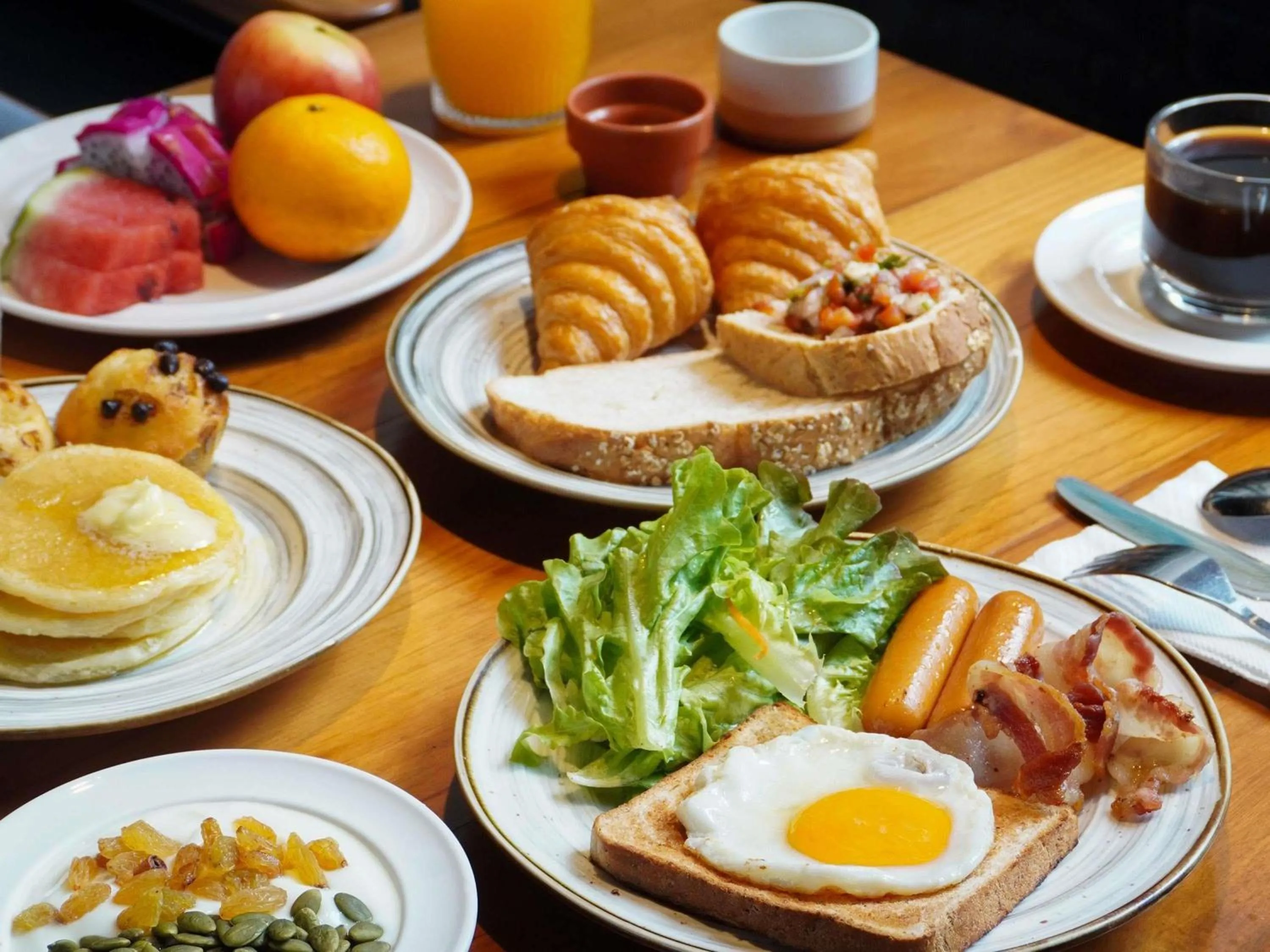 Breakfast in Novotel Living Bangkok Sukhumvit Legacy