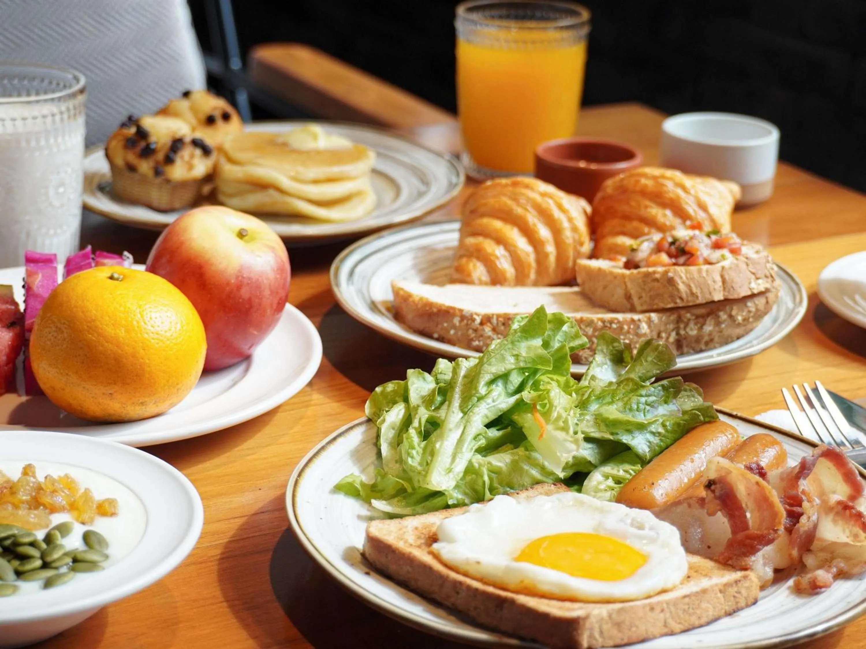 Breakfast in Novotel Living Bangkok Sukhumvit Legacy