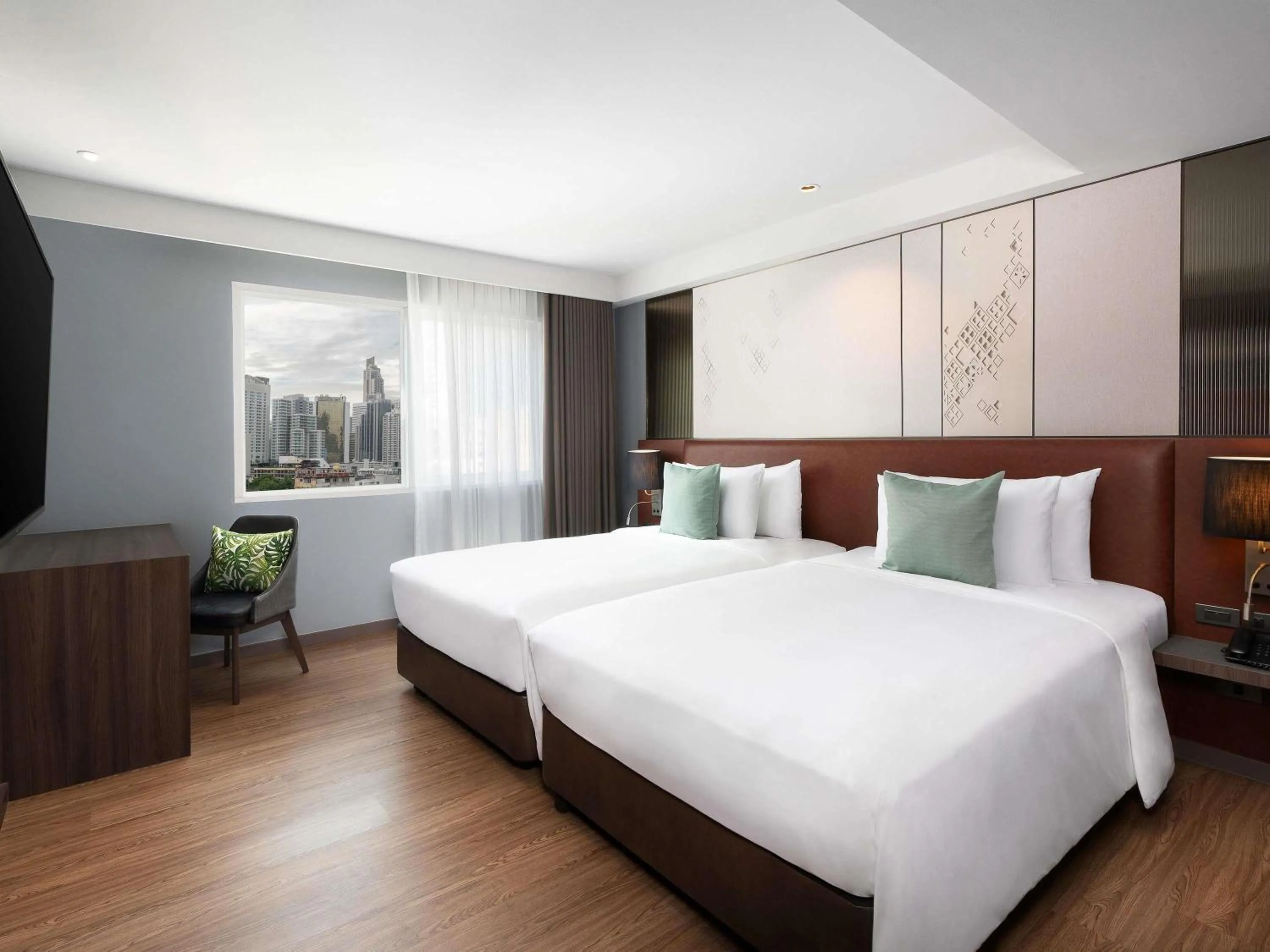 Bedroom, Bed in Novotel Living Bangkok Sukhumvit Legacy
