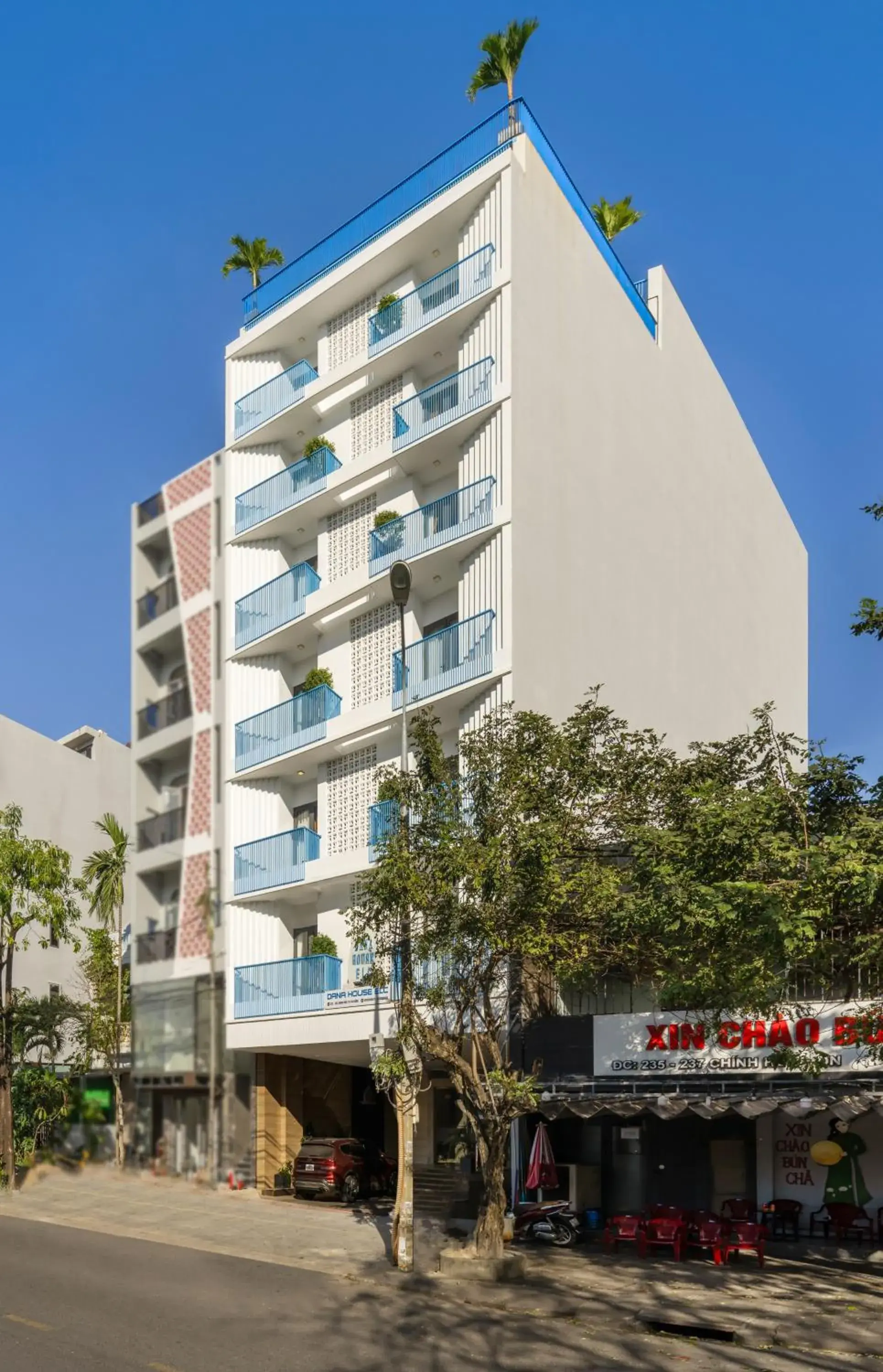 Property building in Dana Boutique Hotel & Apartment Property building in Dana Boutique Hotel & Apartment