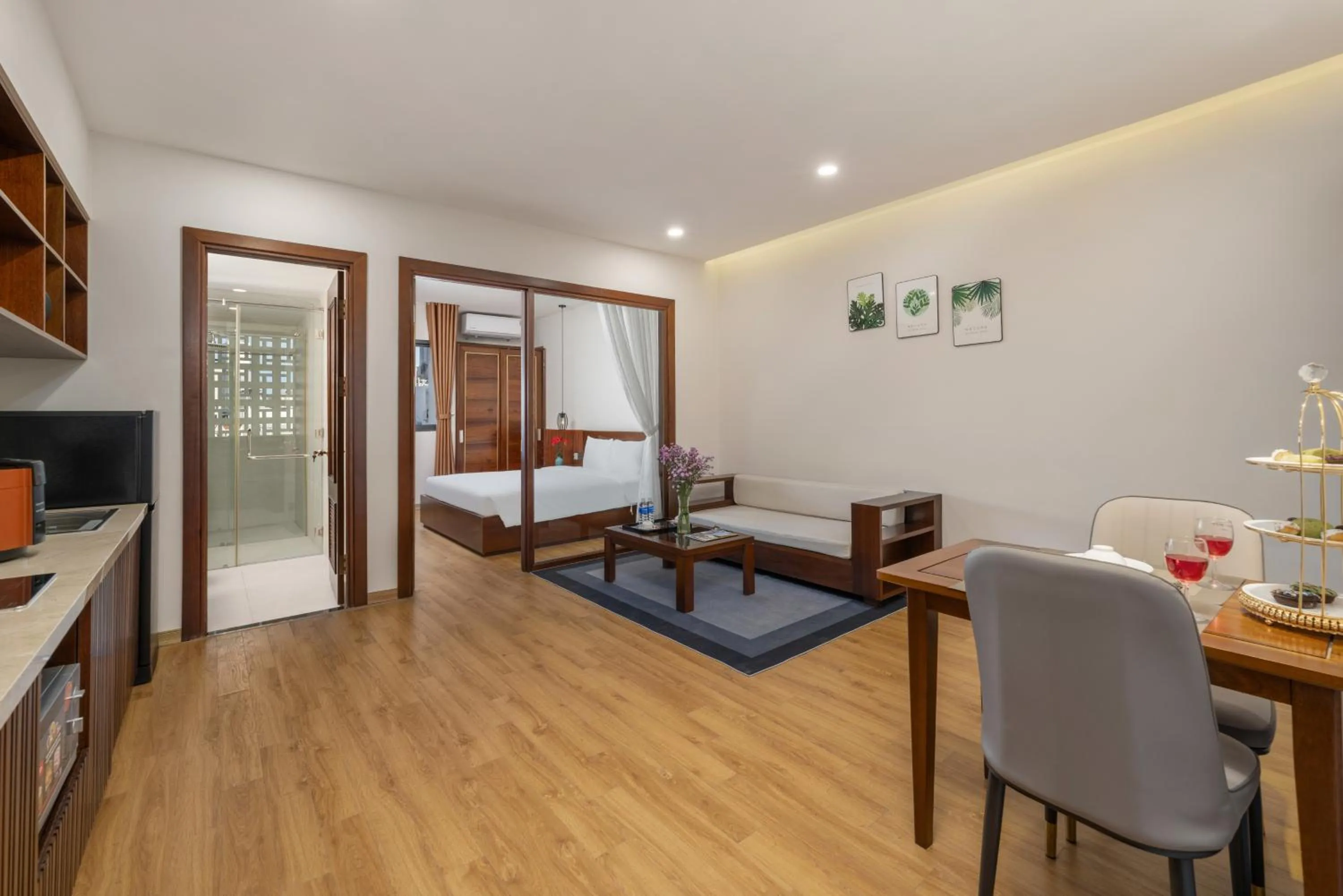 Photo of the whole room, Bed in Dana Boutique Hotel & Apartment