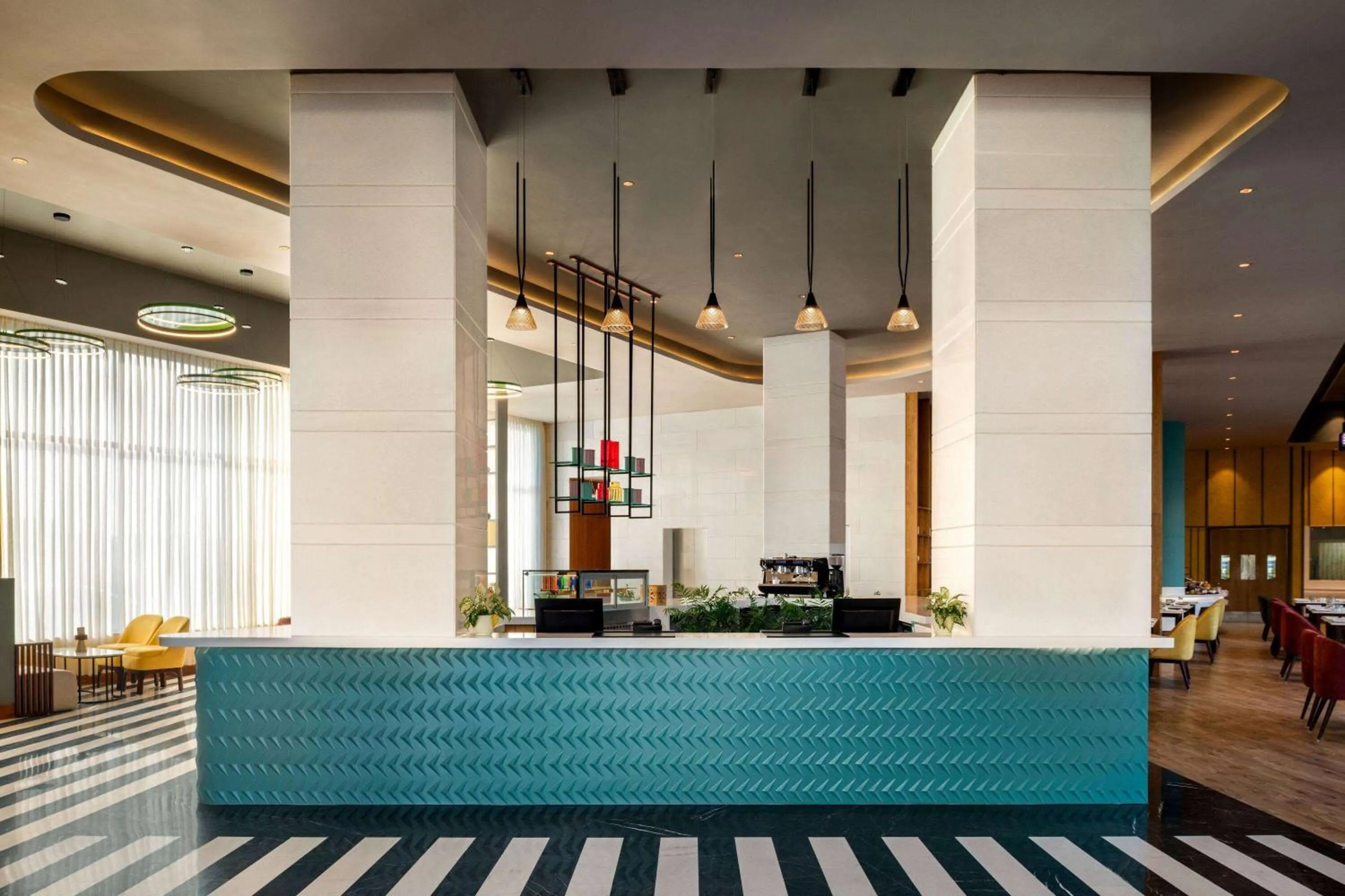 Lobby or reception in Ramada Encore by Wyndham Amritsar Airport