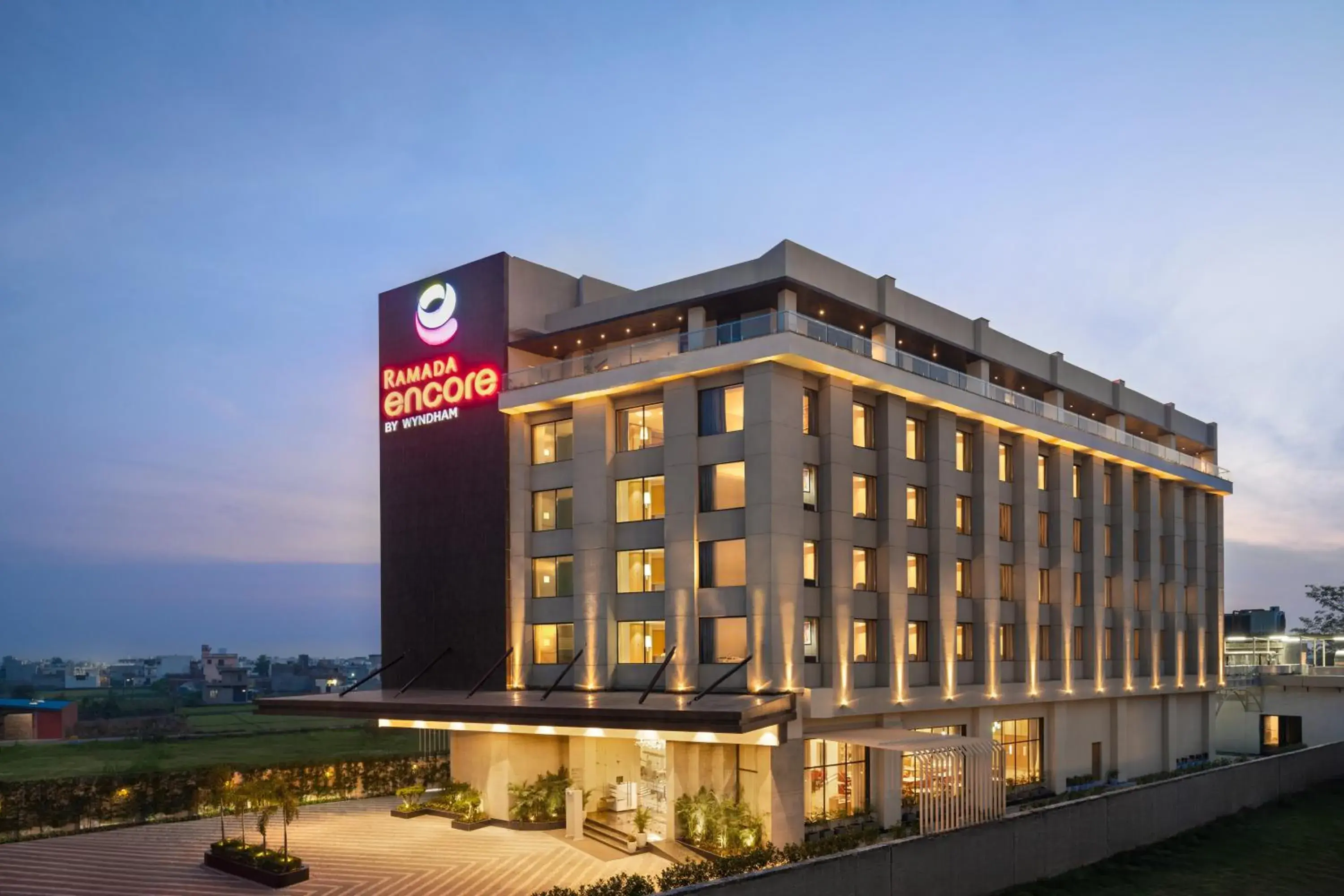 Property building in Ramada Encore by Wyndham Amritsar Airport Property building in Ramada Encore by Wyndham Amritsar Airport