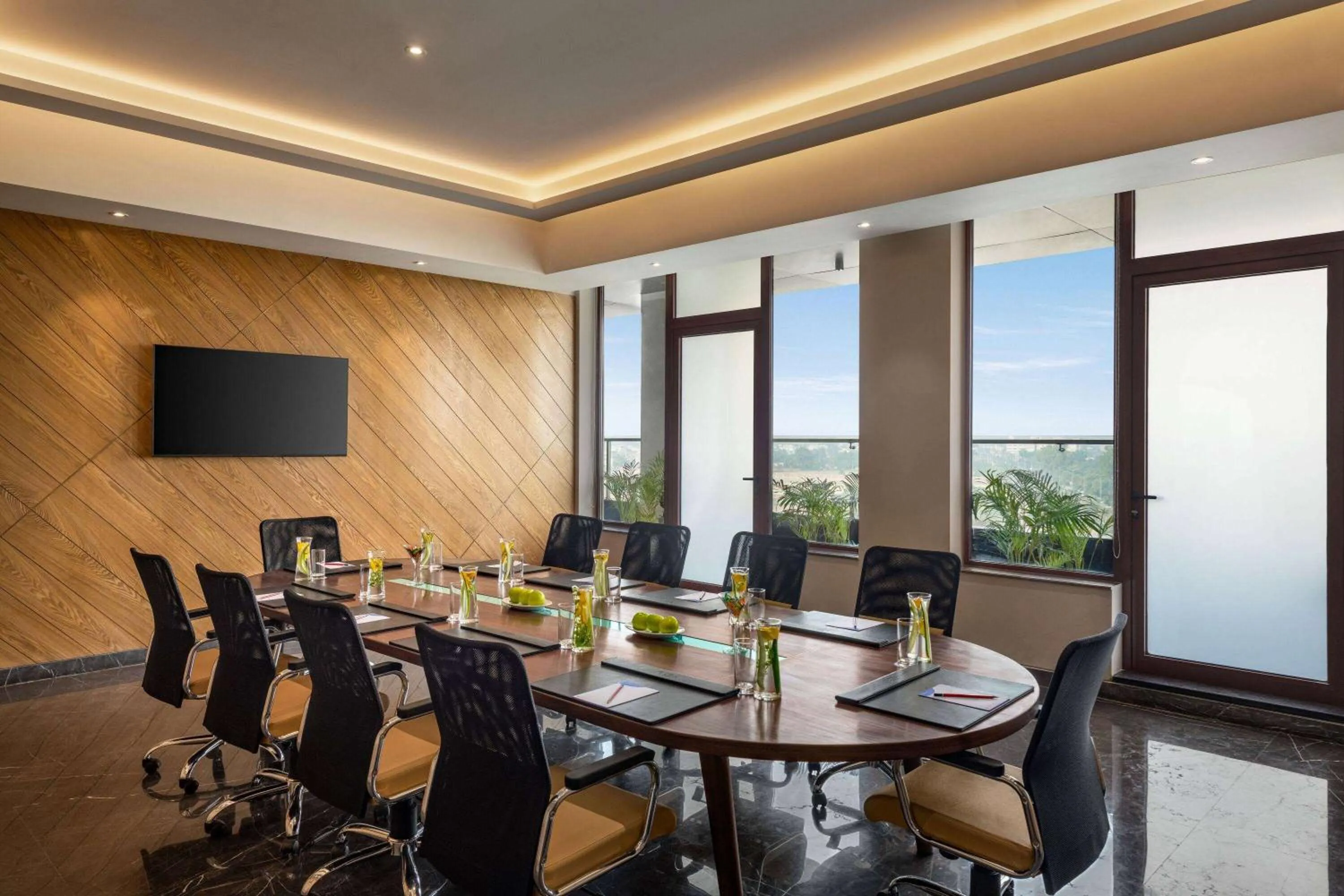 Meeting/conference room in Ramada Encore by Wyndham Amritsar Airport