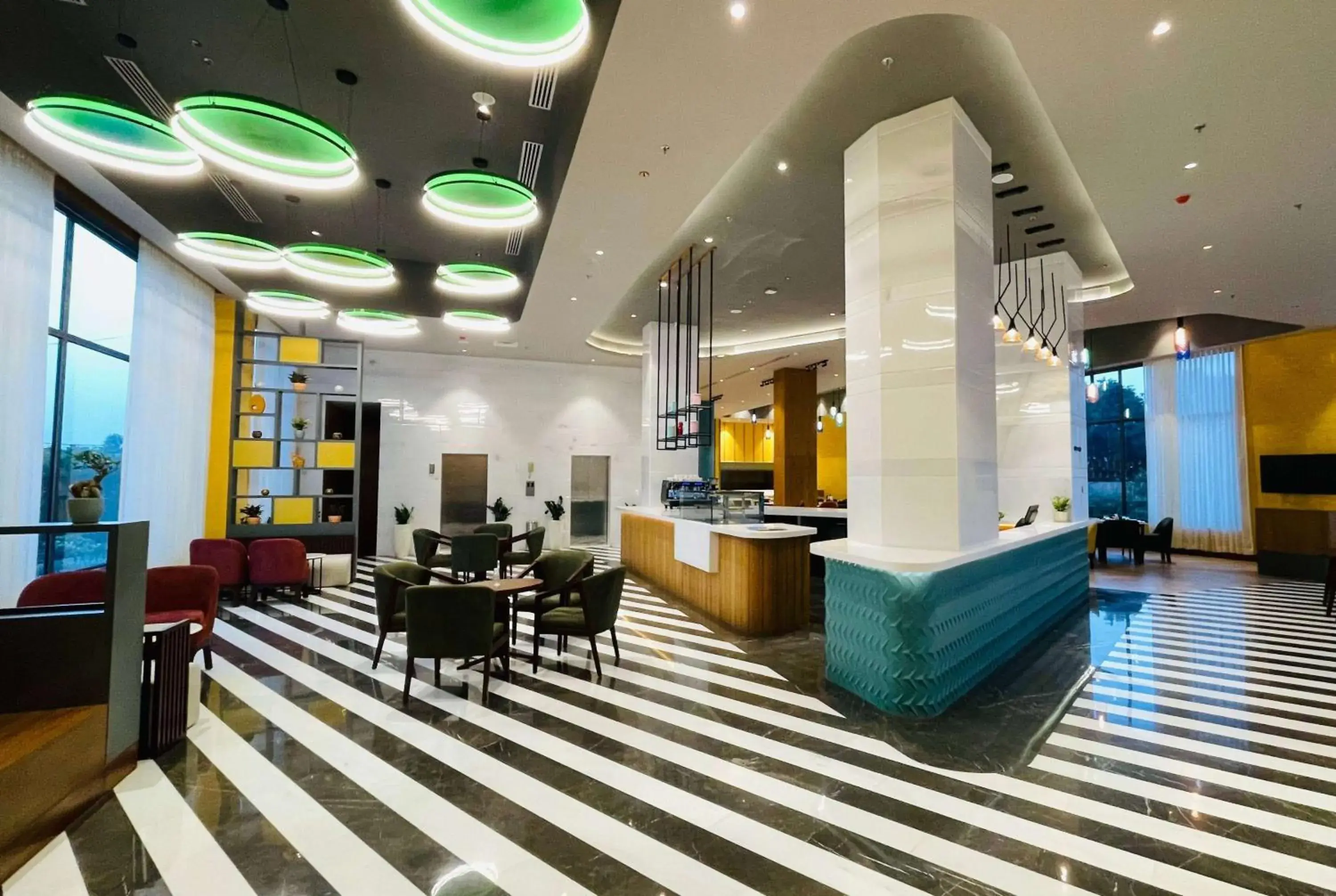 Lobby or reception in Ramada Encore by Wyndham Amritsar Airport Lobby or reception in Ramada Encore by Wyndham Amritsar Airport