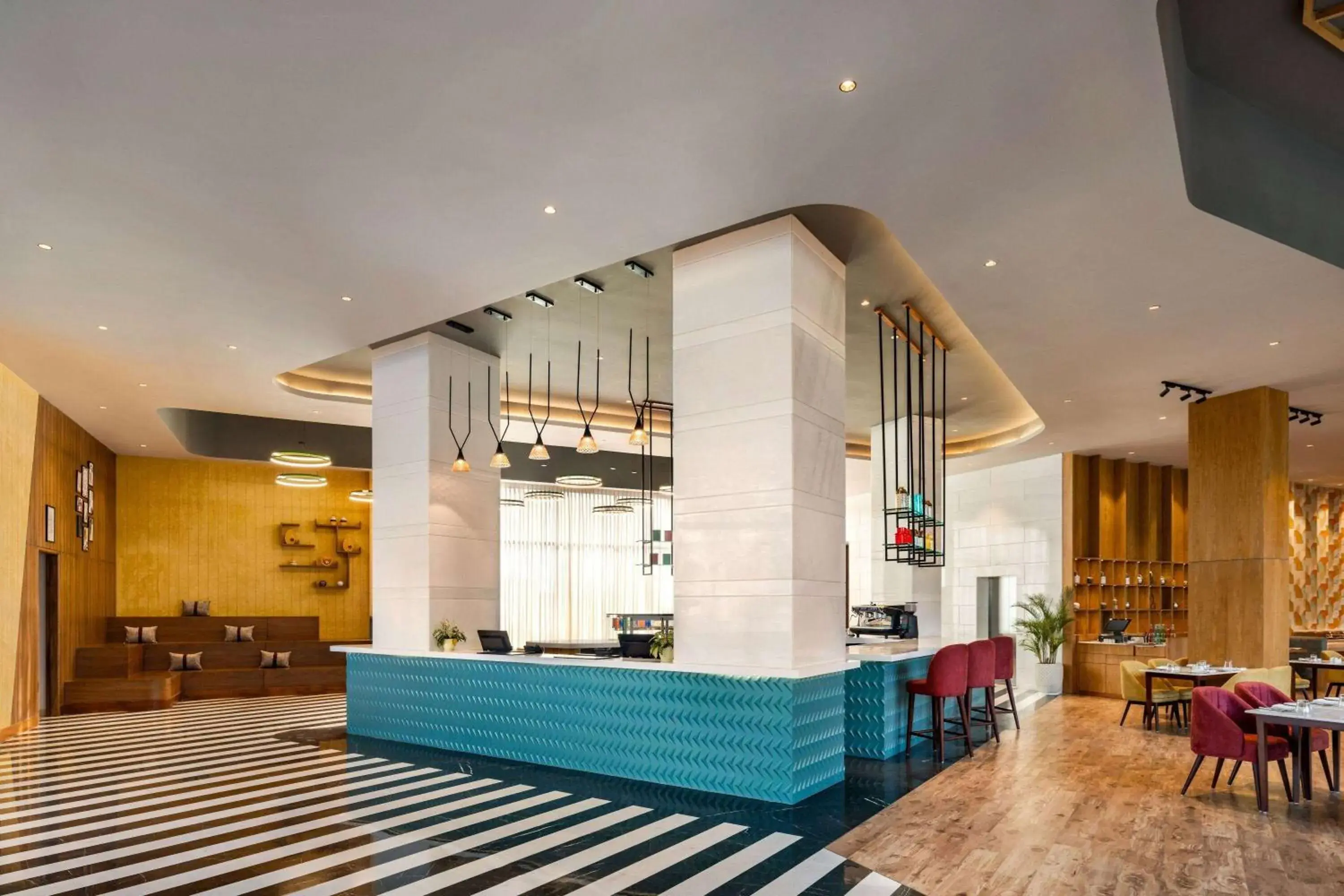 Lobby or reception in Ramada Encore by Wyndham Amritsar Airport Lobby or reception in Ramada Encore by Wyndham Amritsar Airport