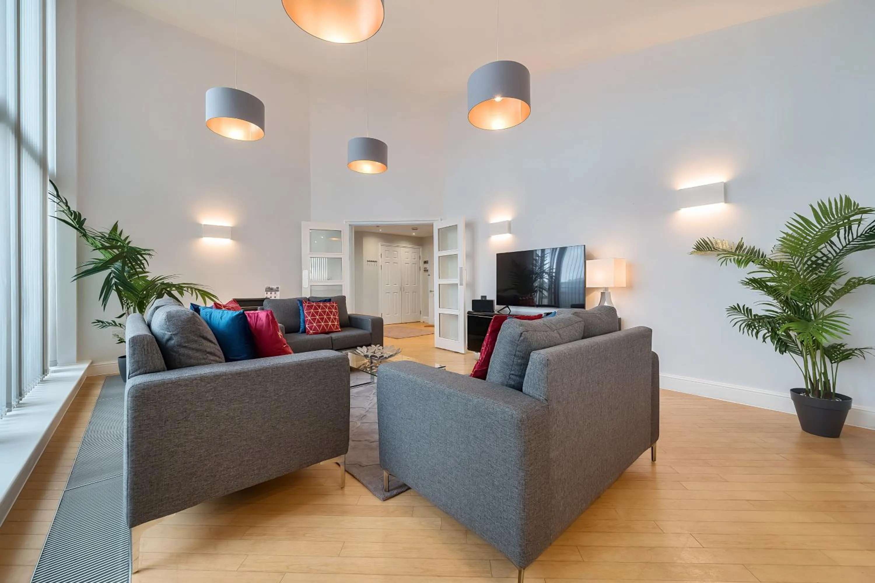 Living room in Roomspace Serviced Apartments - The Courtyard Penthouse