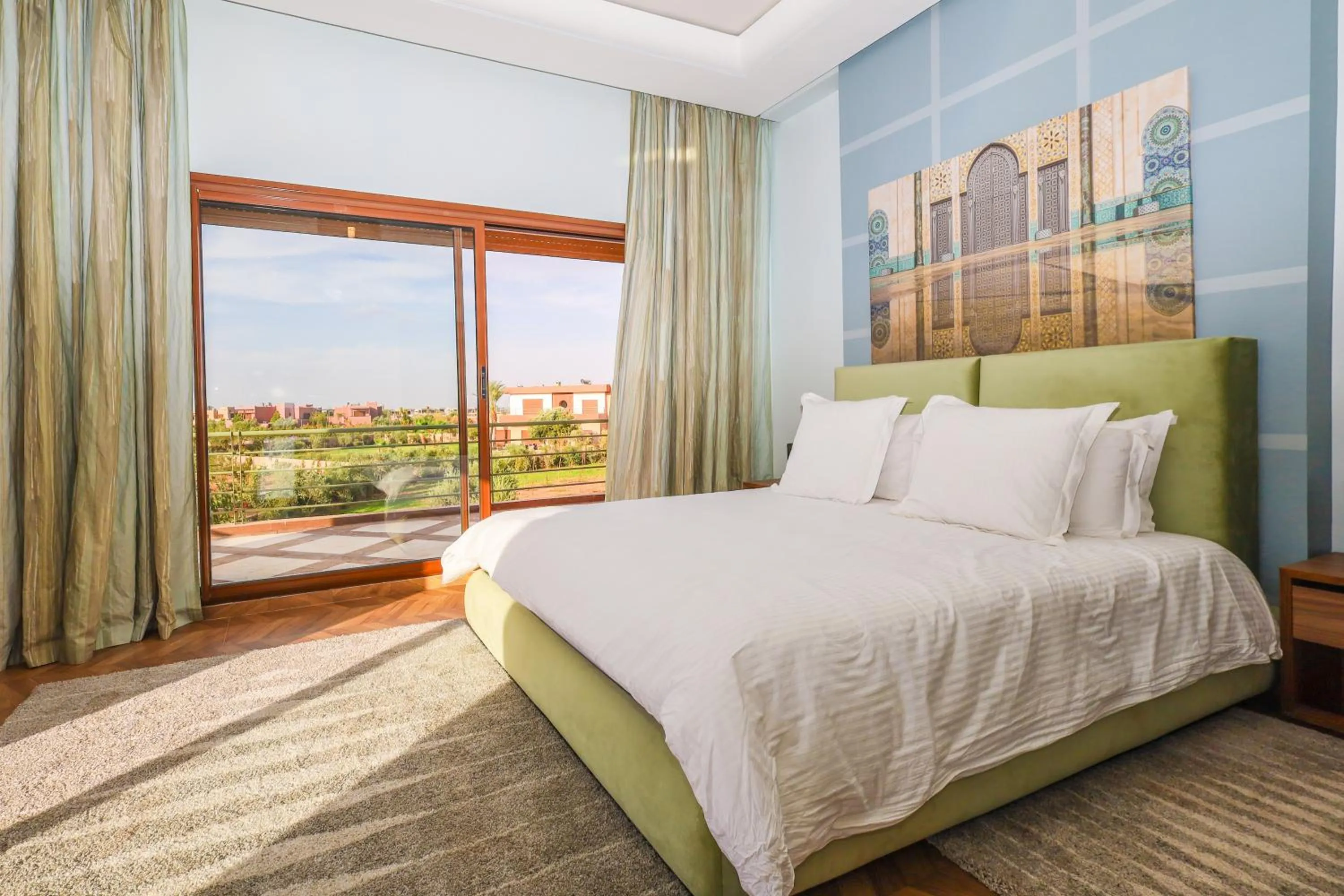 Bedroom, Bed in Konouz Palace