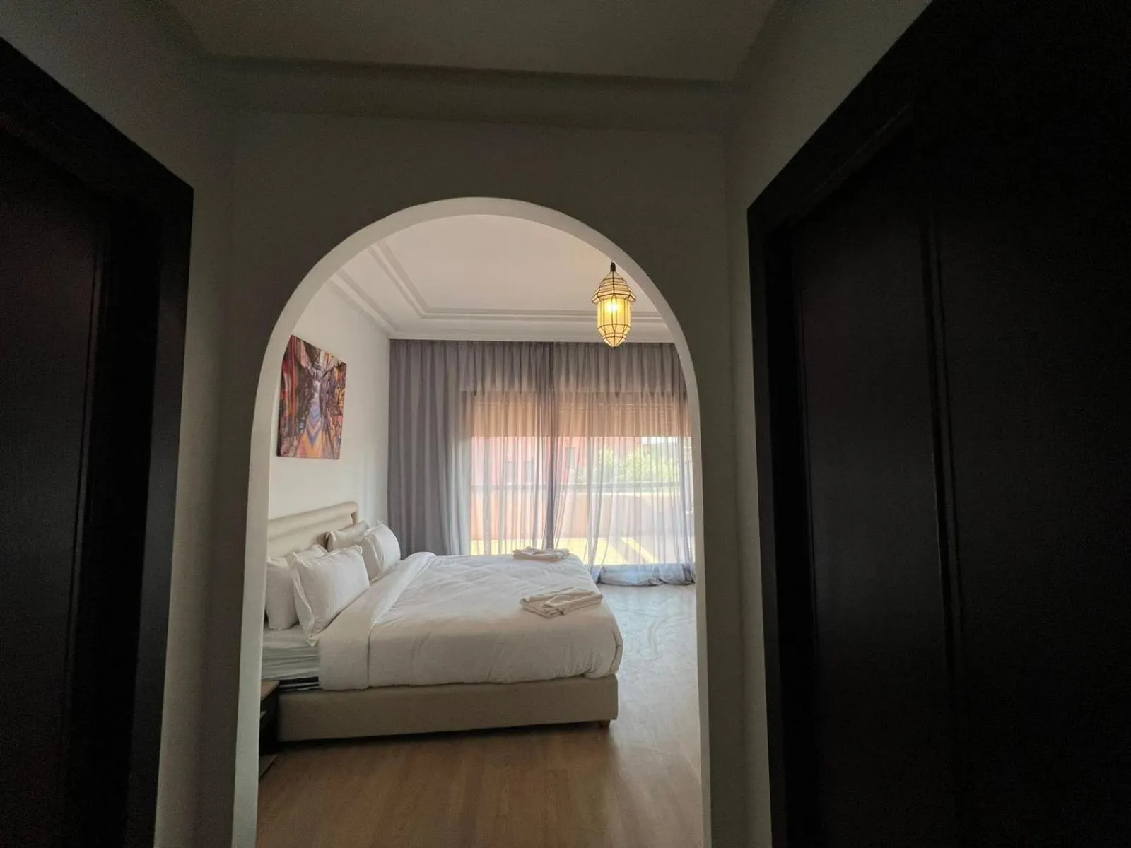 Bed in Konouz Palace