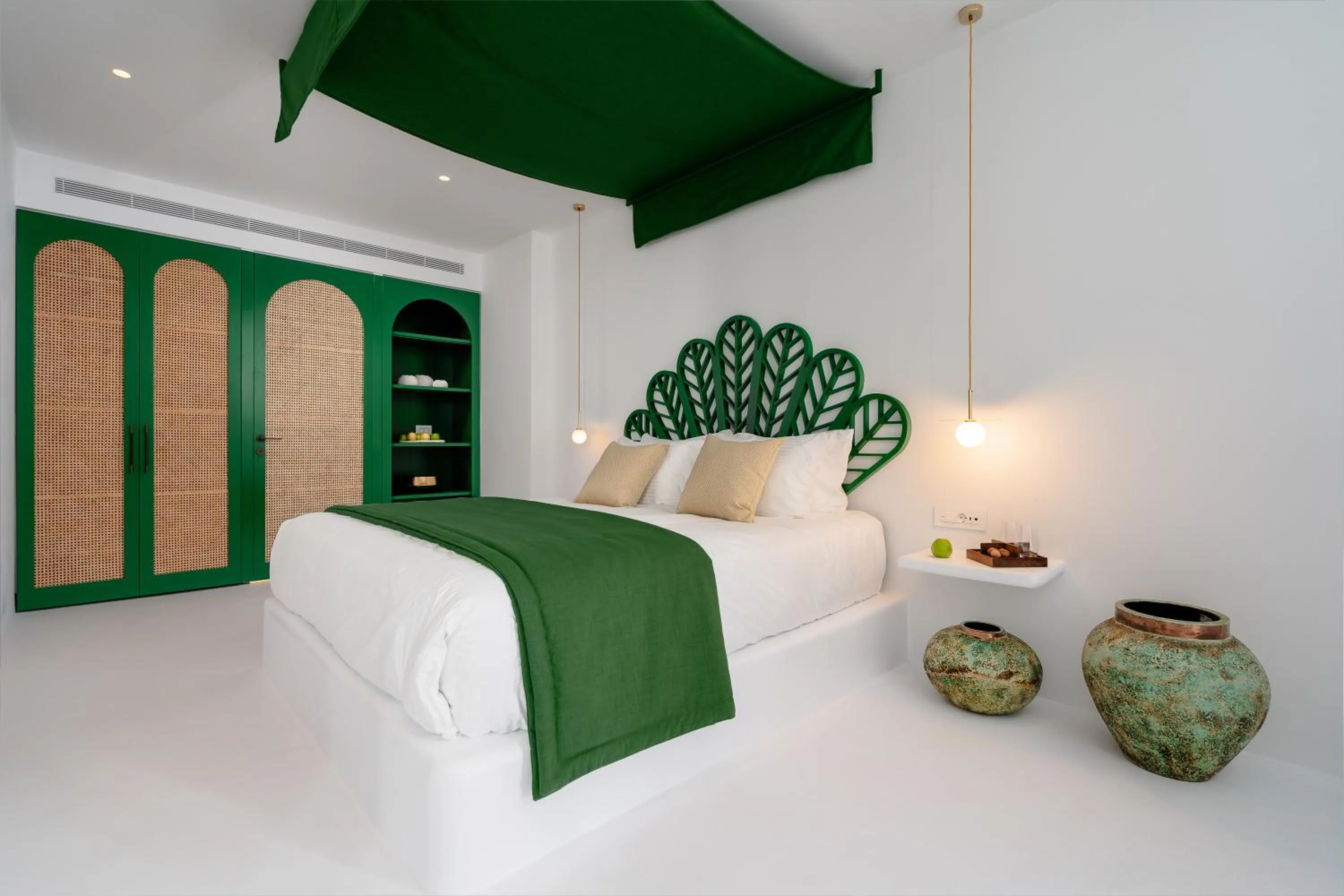 Bedroom, Bed in Croco Mykonos