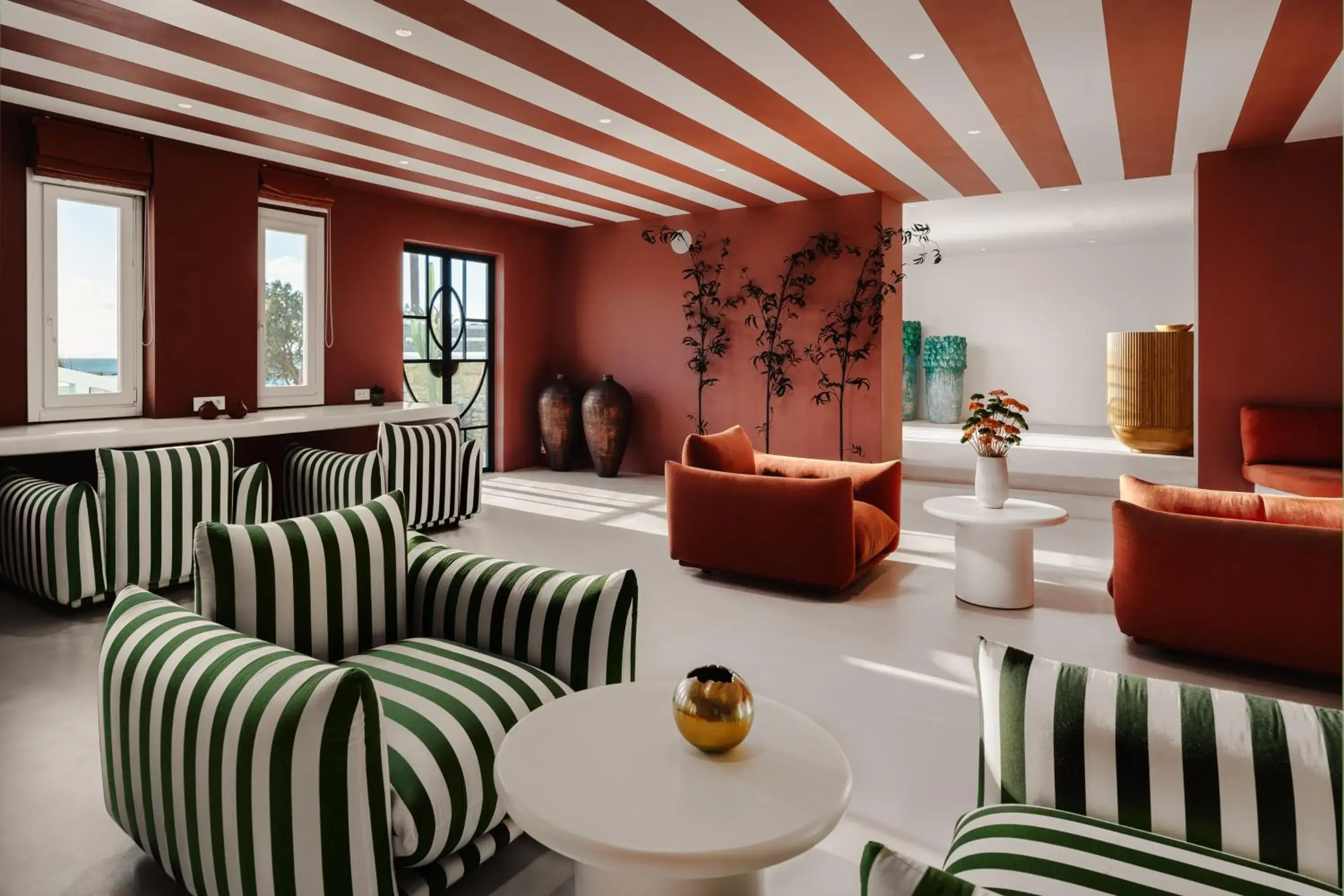 Lobby or reception in Croco Mykonos Lobby or reception in Croco Mykonos