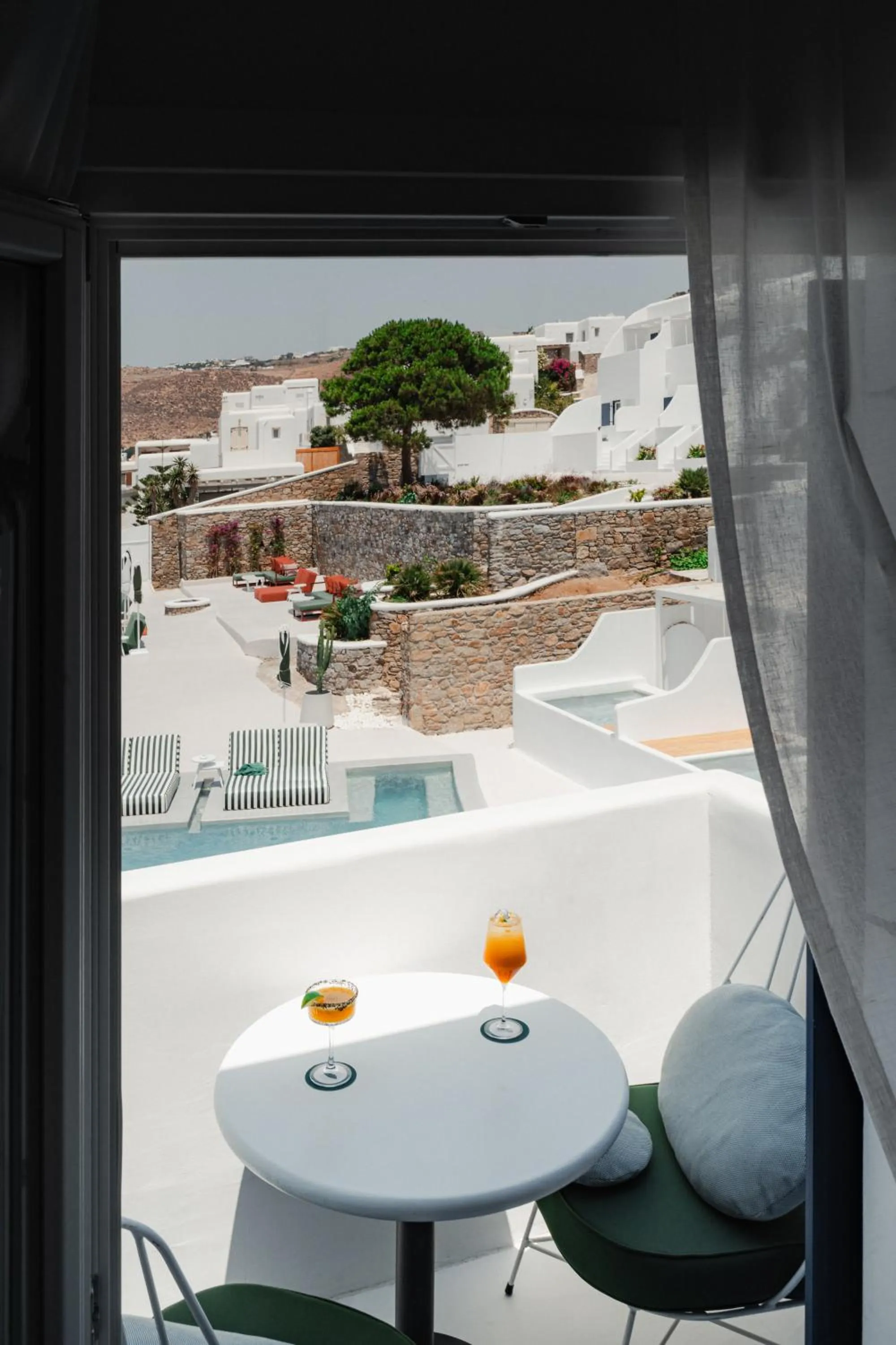 View (from property/room) in Croco Mykonos