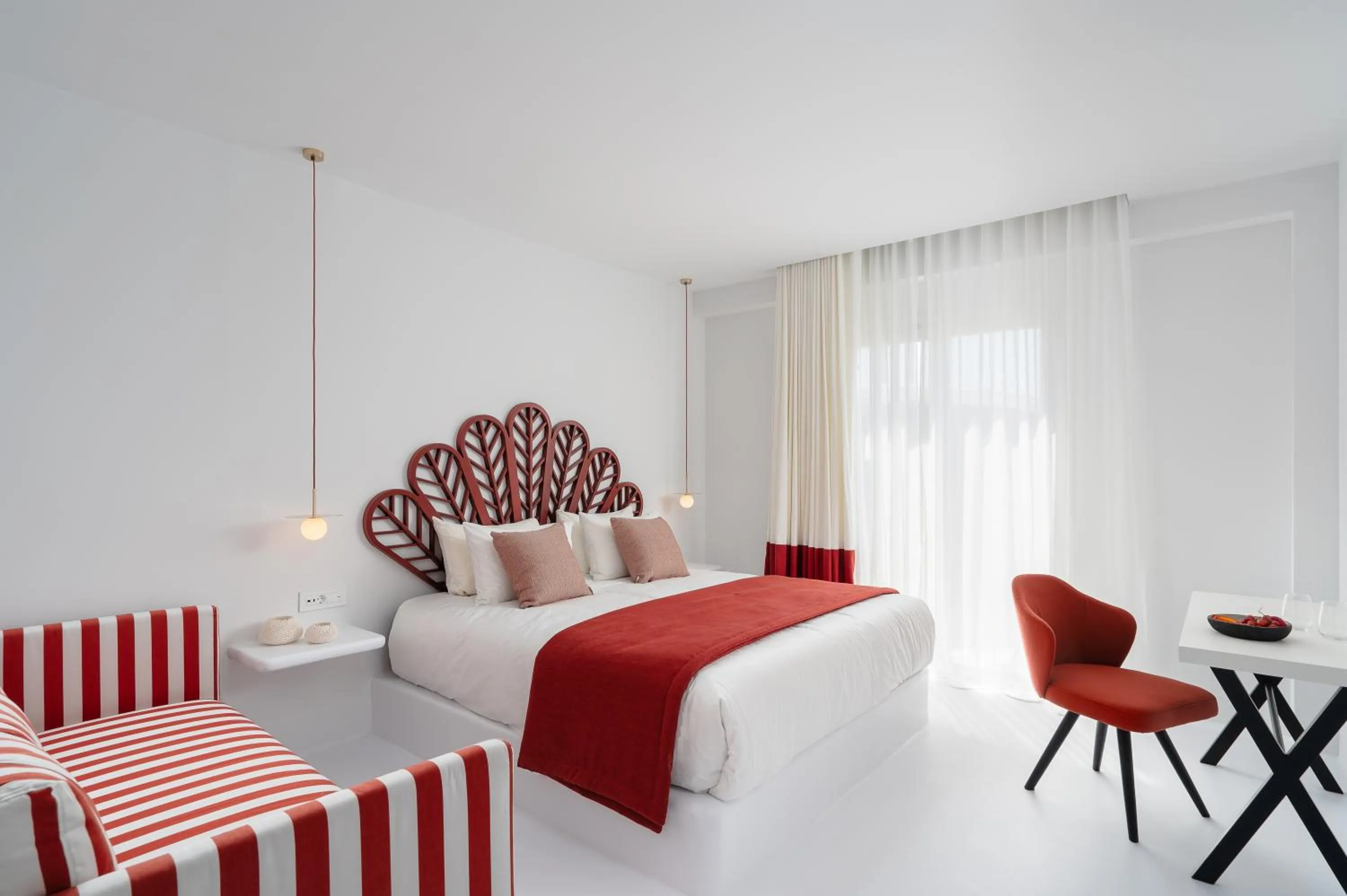 Bedroom, Bed in Croco Mykonos