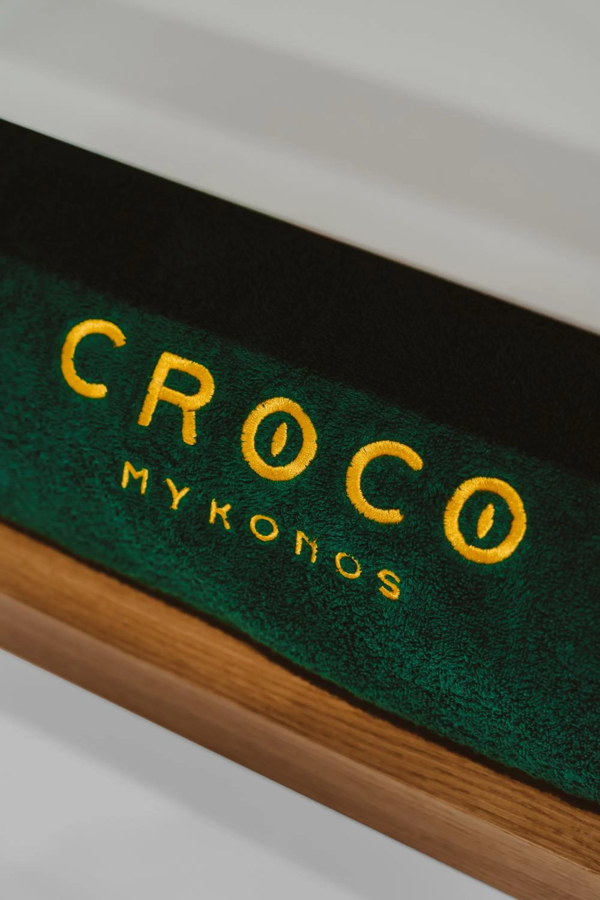 towels in Croco Mykonos