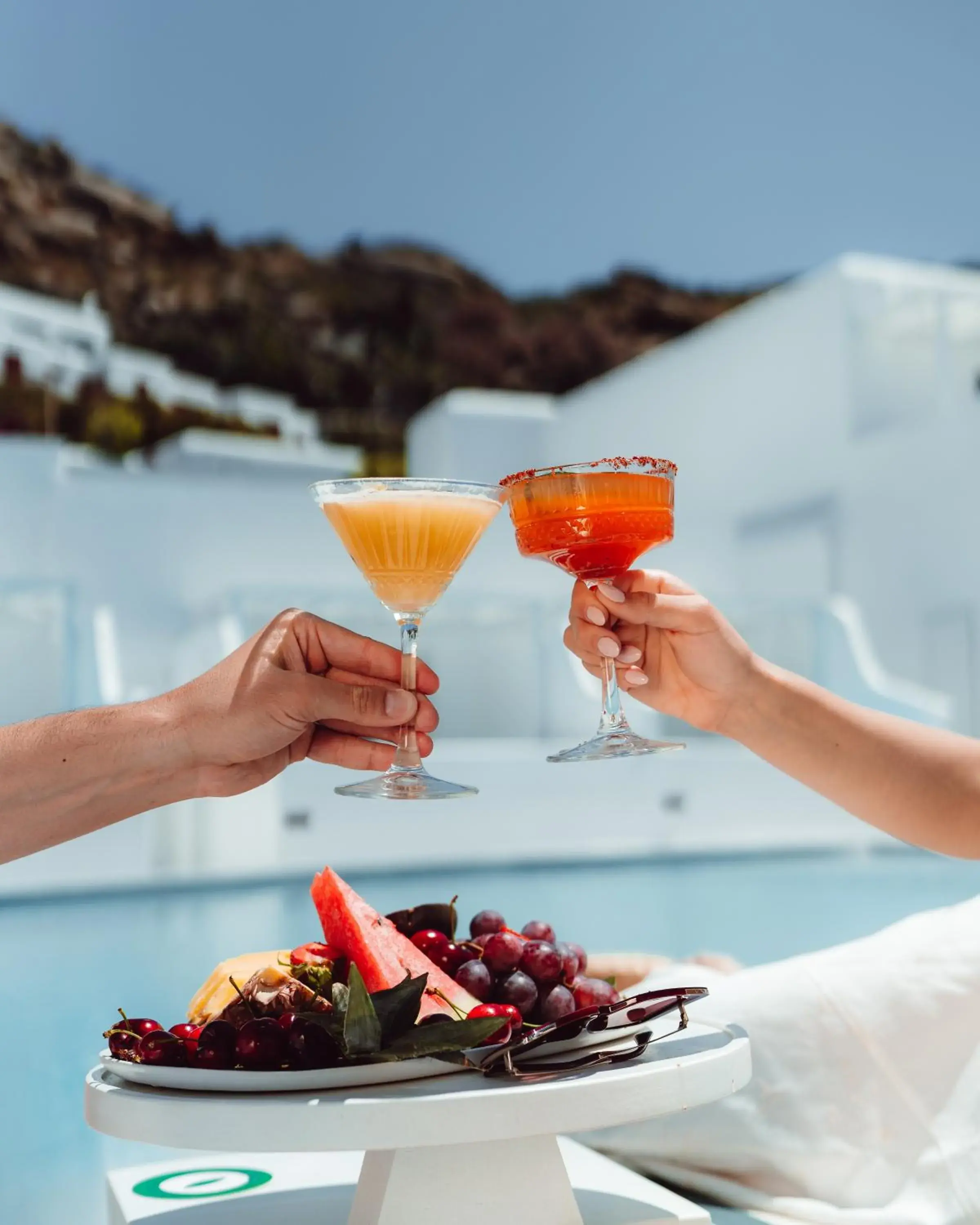 Food and drinks in Croco Mykonos Food and drinks in Croco Mykonos