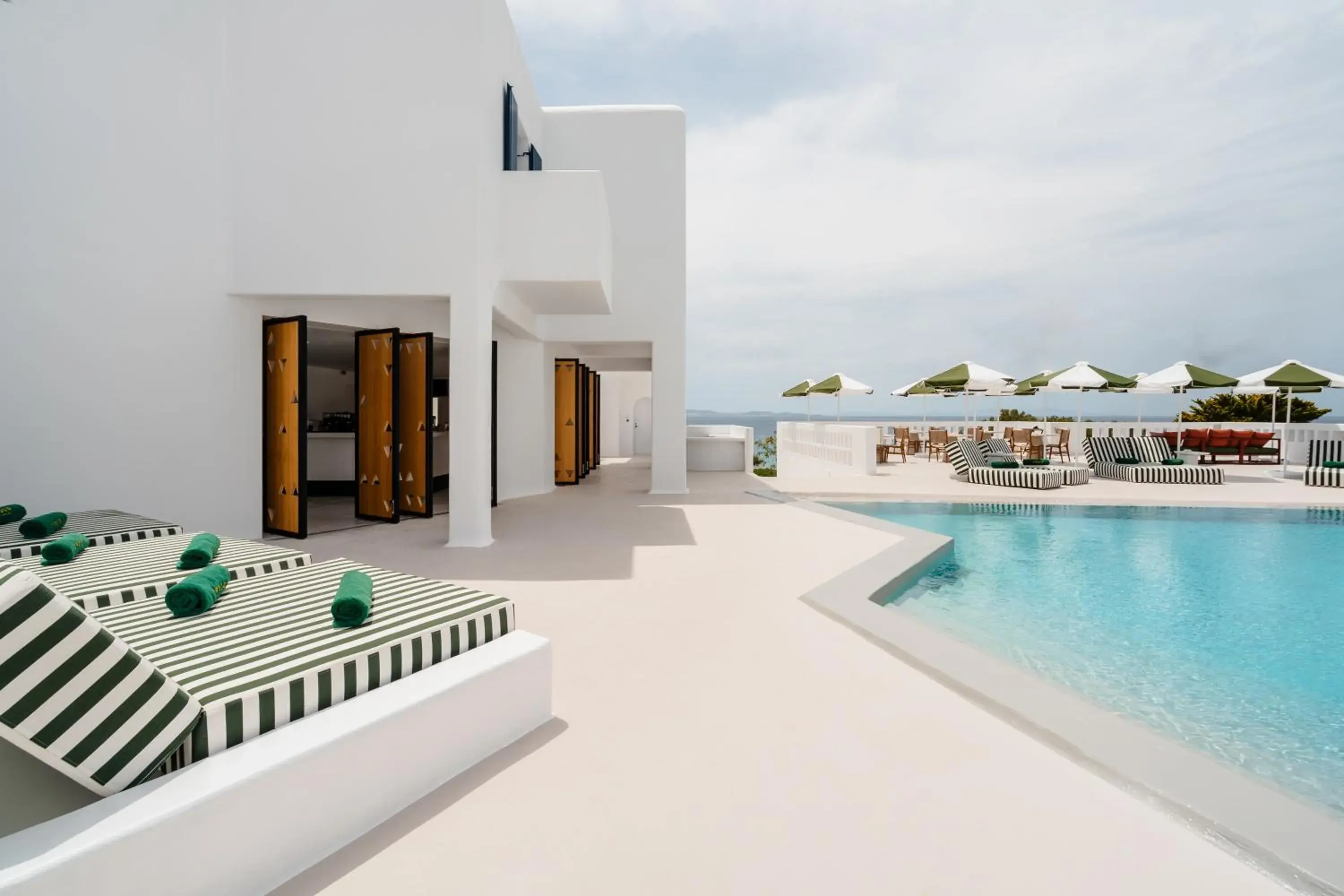 Swimming pool in Croco Mykonos Swimming pool in Croco Mykonos