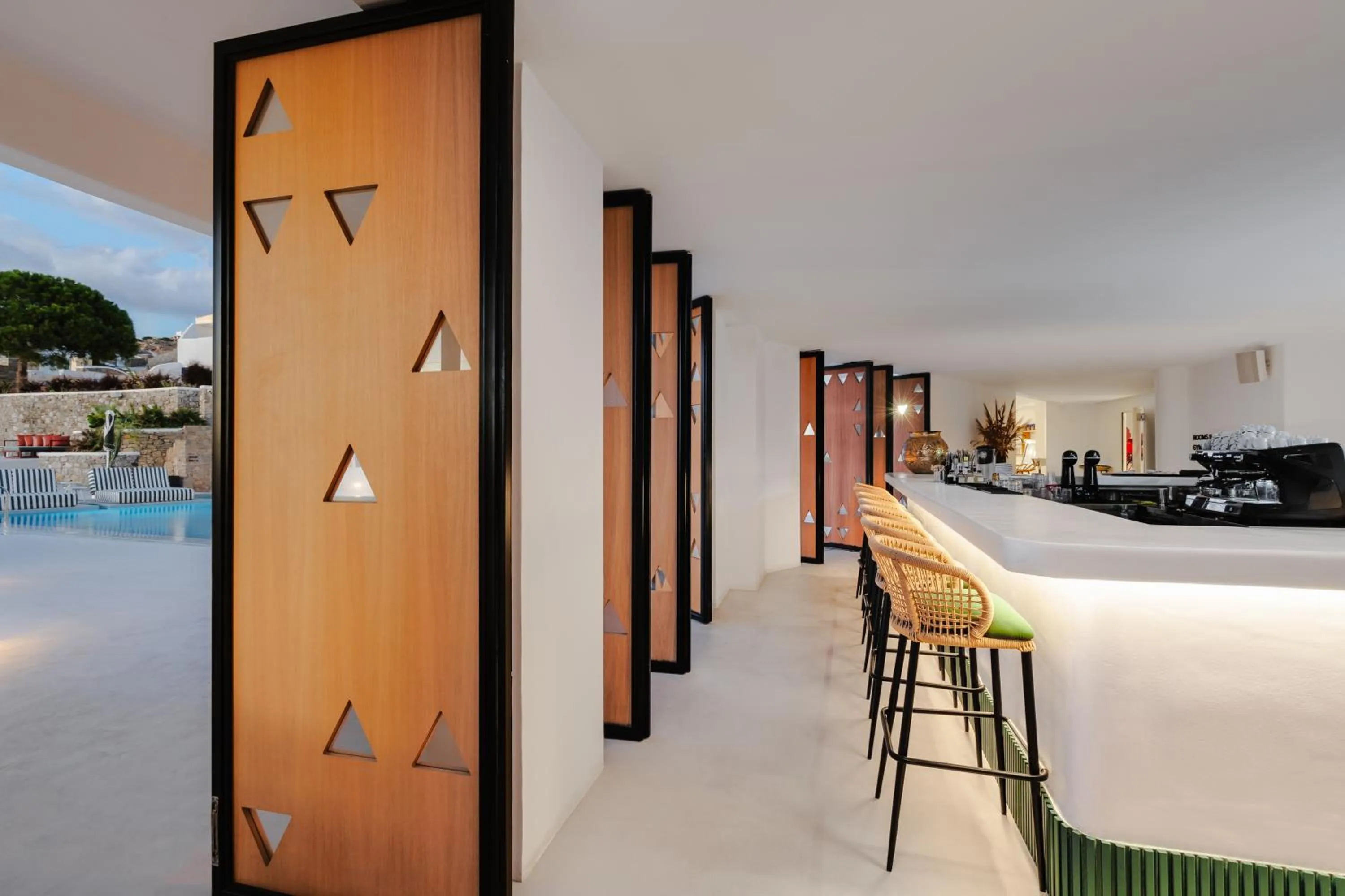 Lounge or bar in Croco Mykonos