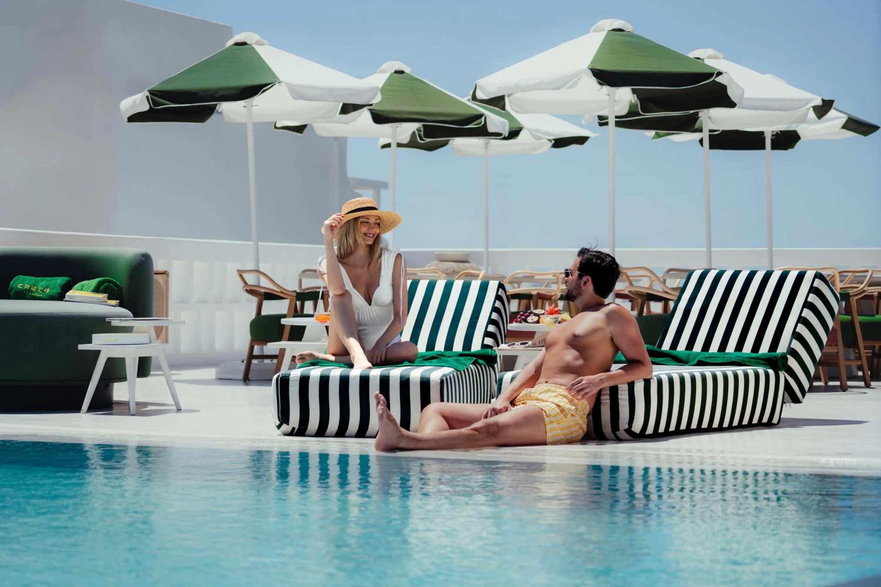 Swimming pool in Croco Mykonos