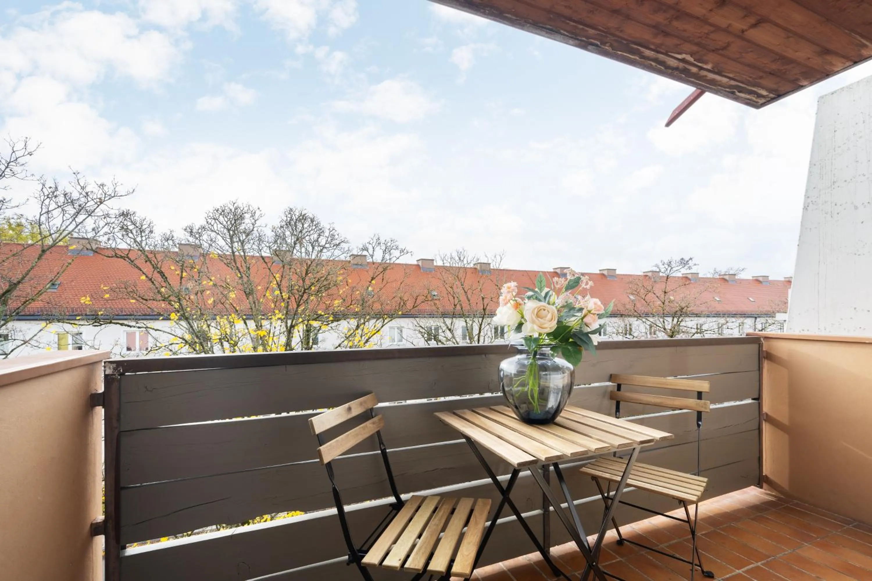 Balcony/Terrace in Homaris Apartments München Laim