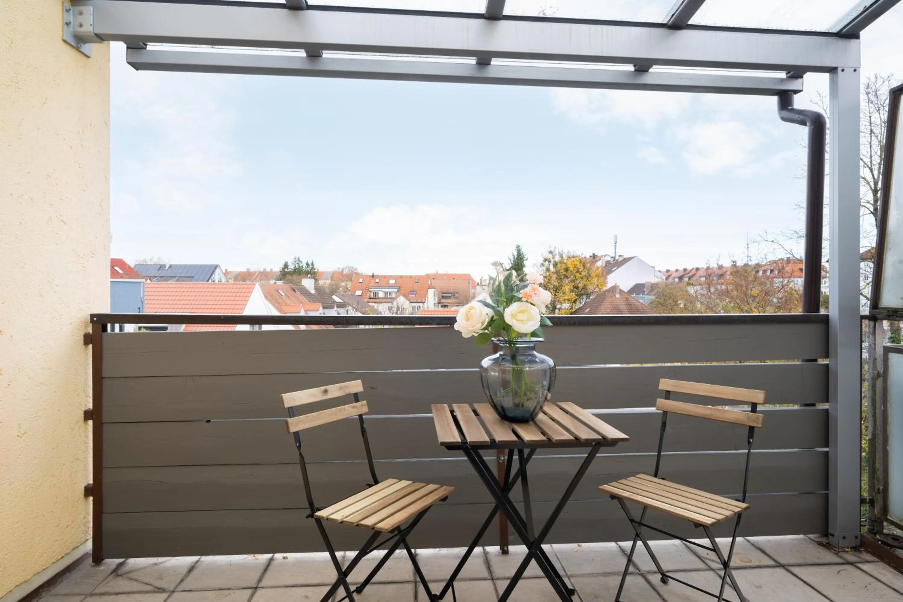 Balcony/Terrace in Homaris Apartments München Laim