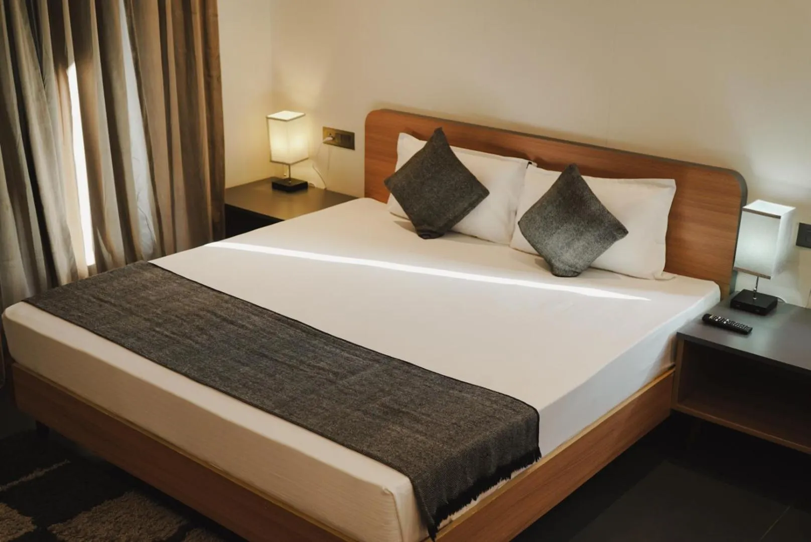 Bed in Bir Valley Retreat