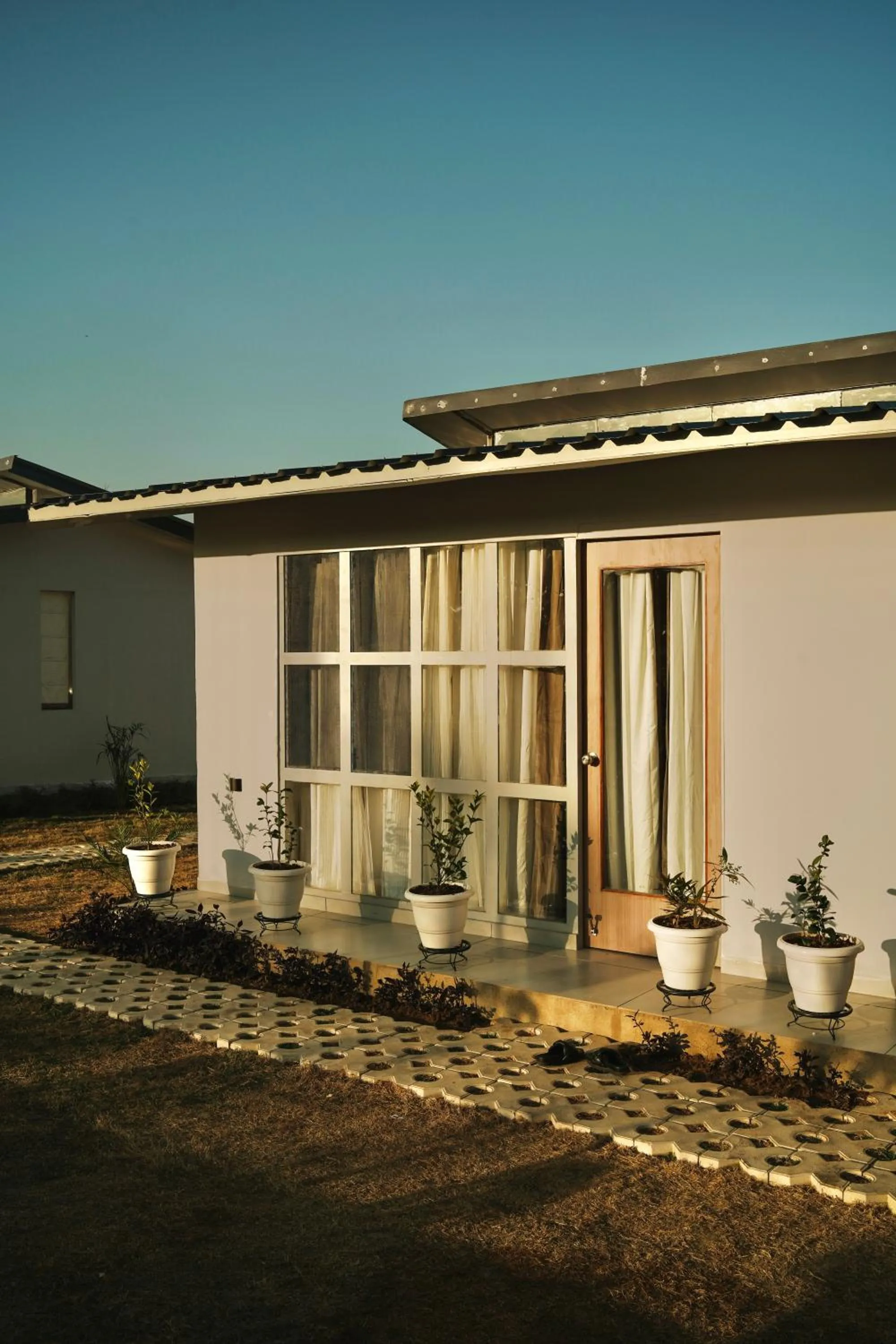 Facade/entrance in Bir Valley Retreat