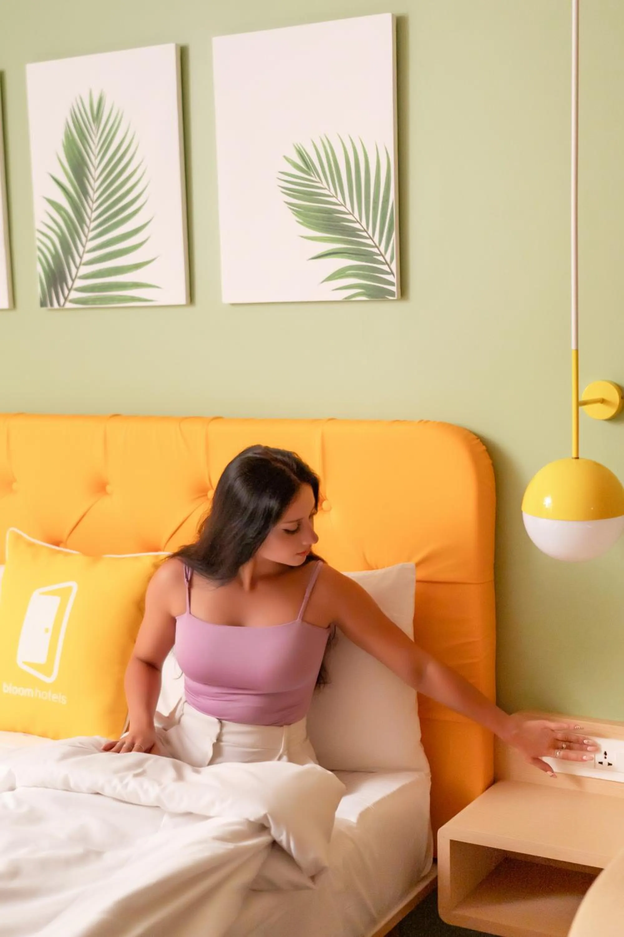 Bedroom, Bed in Bloom Hotel - Dona Paula