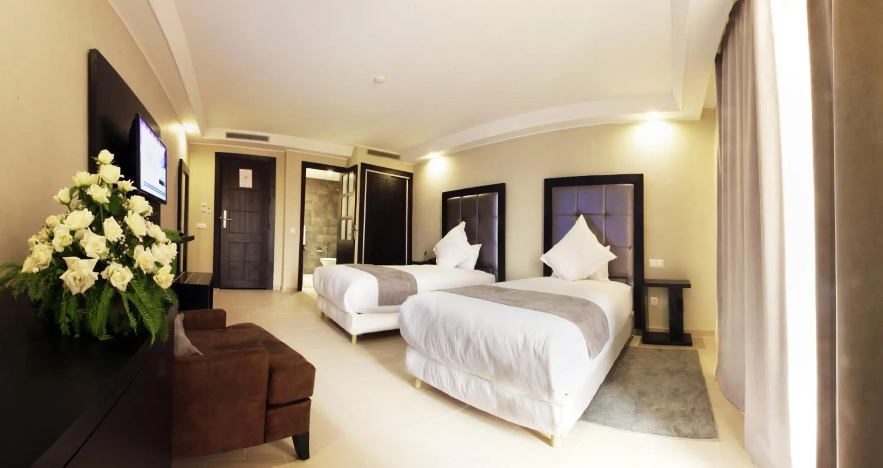 Bed in Tempoo Hotel Marrakech City Centre Adults Only