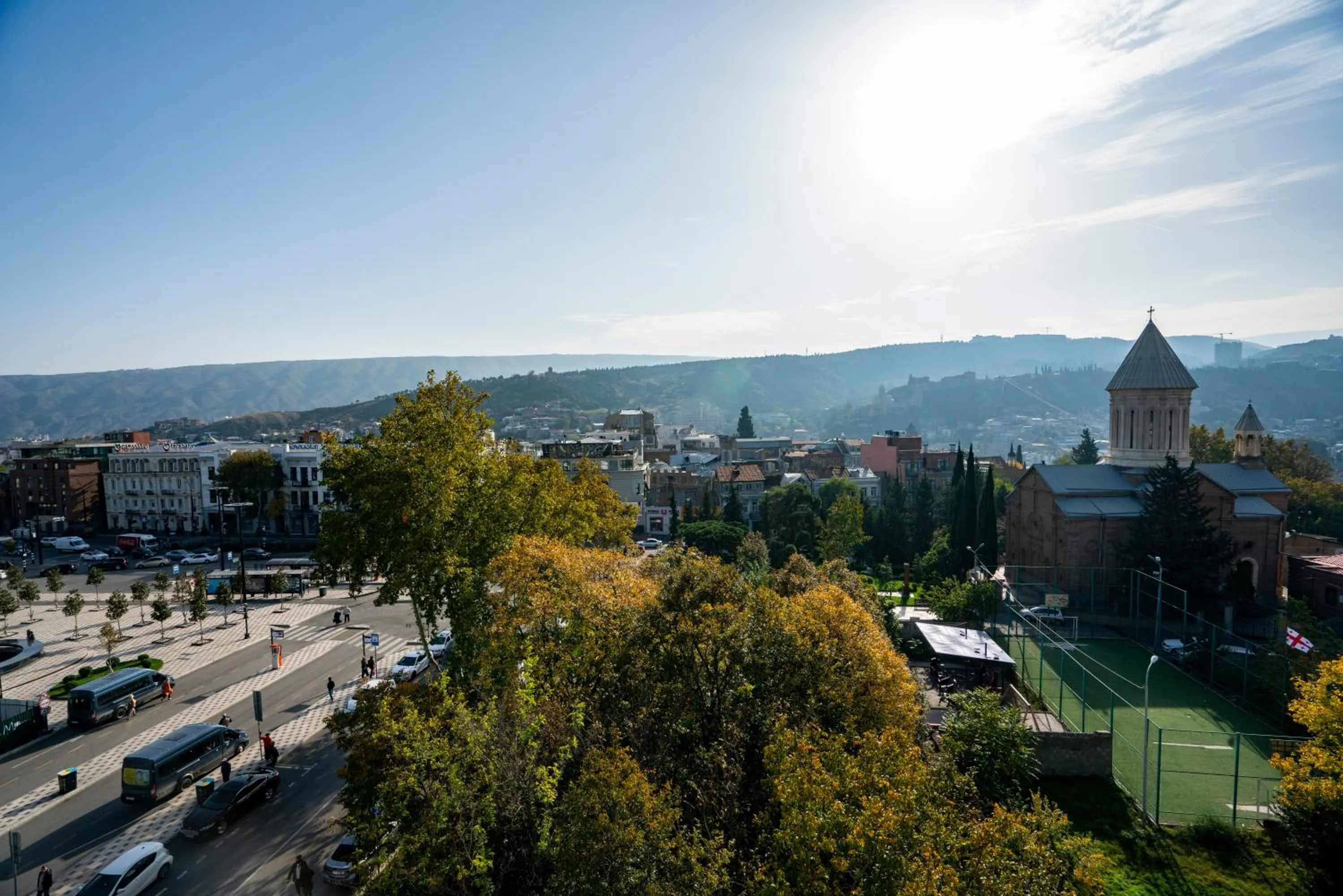 Balcony/Terrace in Hotel Best Tbilisi