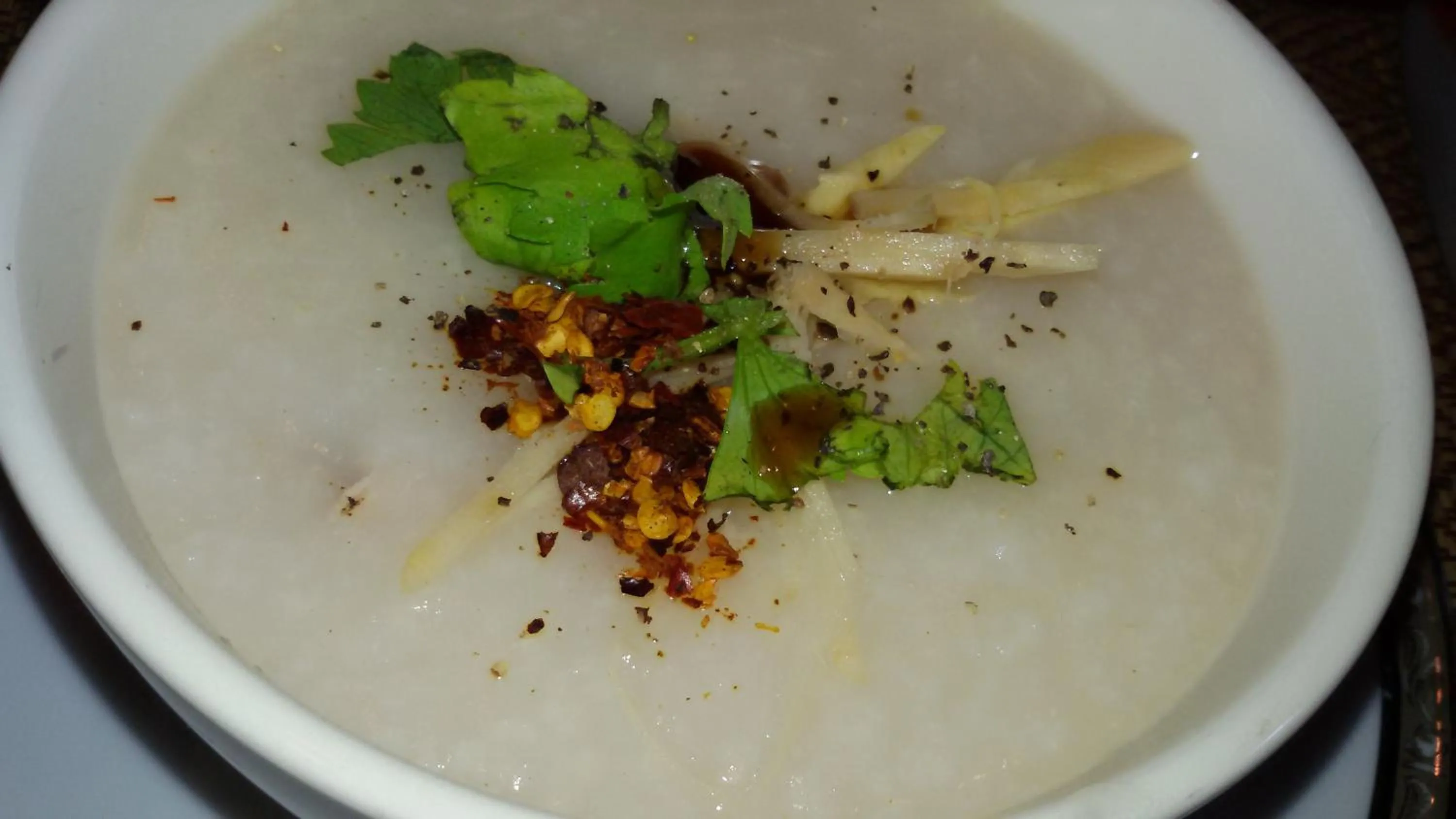 Asian breakfast in Baitong Homestay