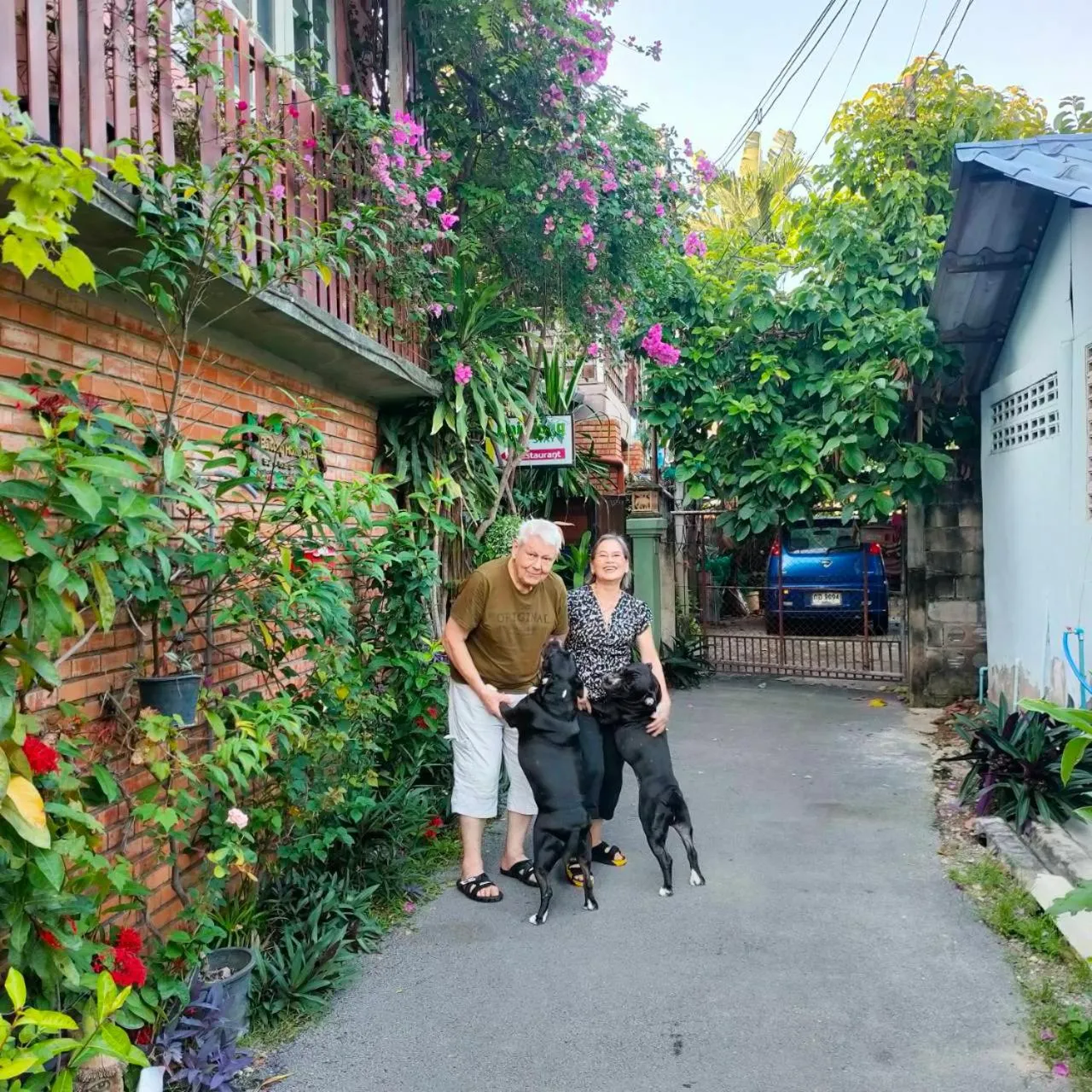 People in Baitong Homestay