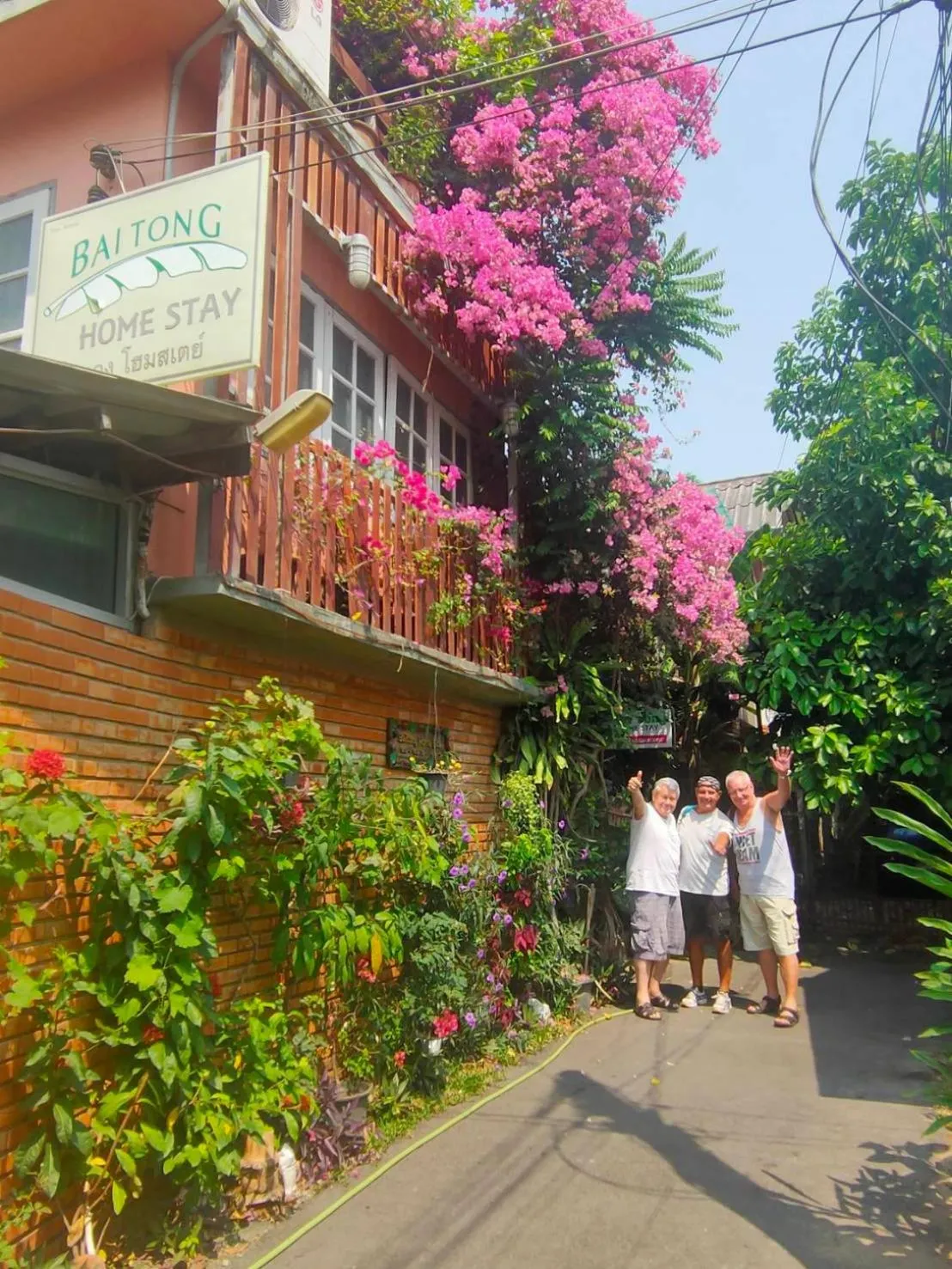 People in Baitong Homestay