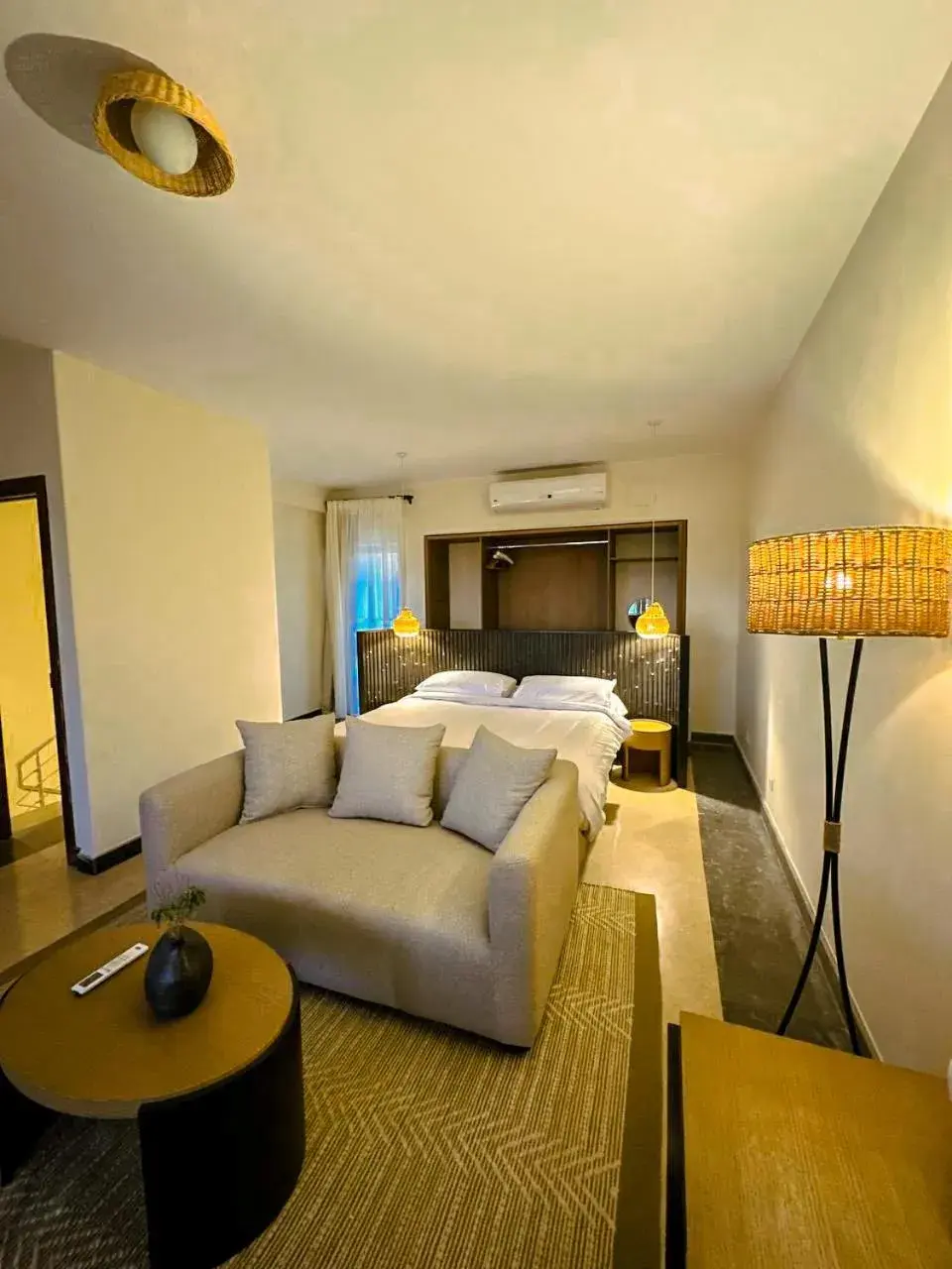 Bed in The Zen Wellness Resort Bed in The Zen Wellness Resort