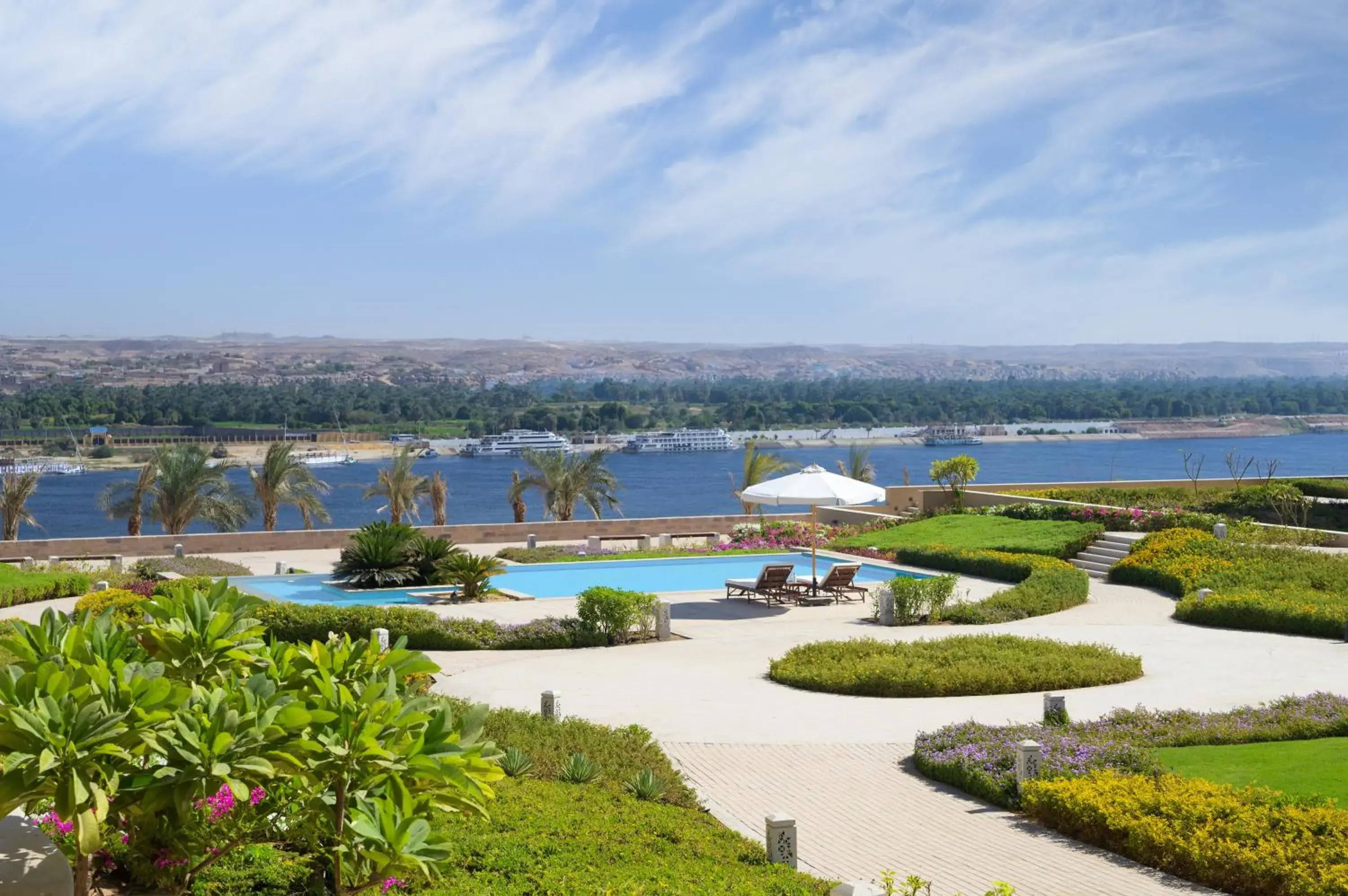 Pool view in The Zen Wellness Resort Pool view in The Zen Wellness Resort
