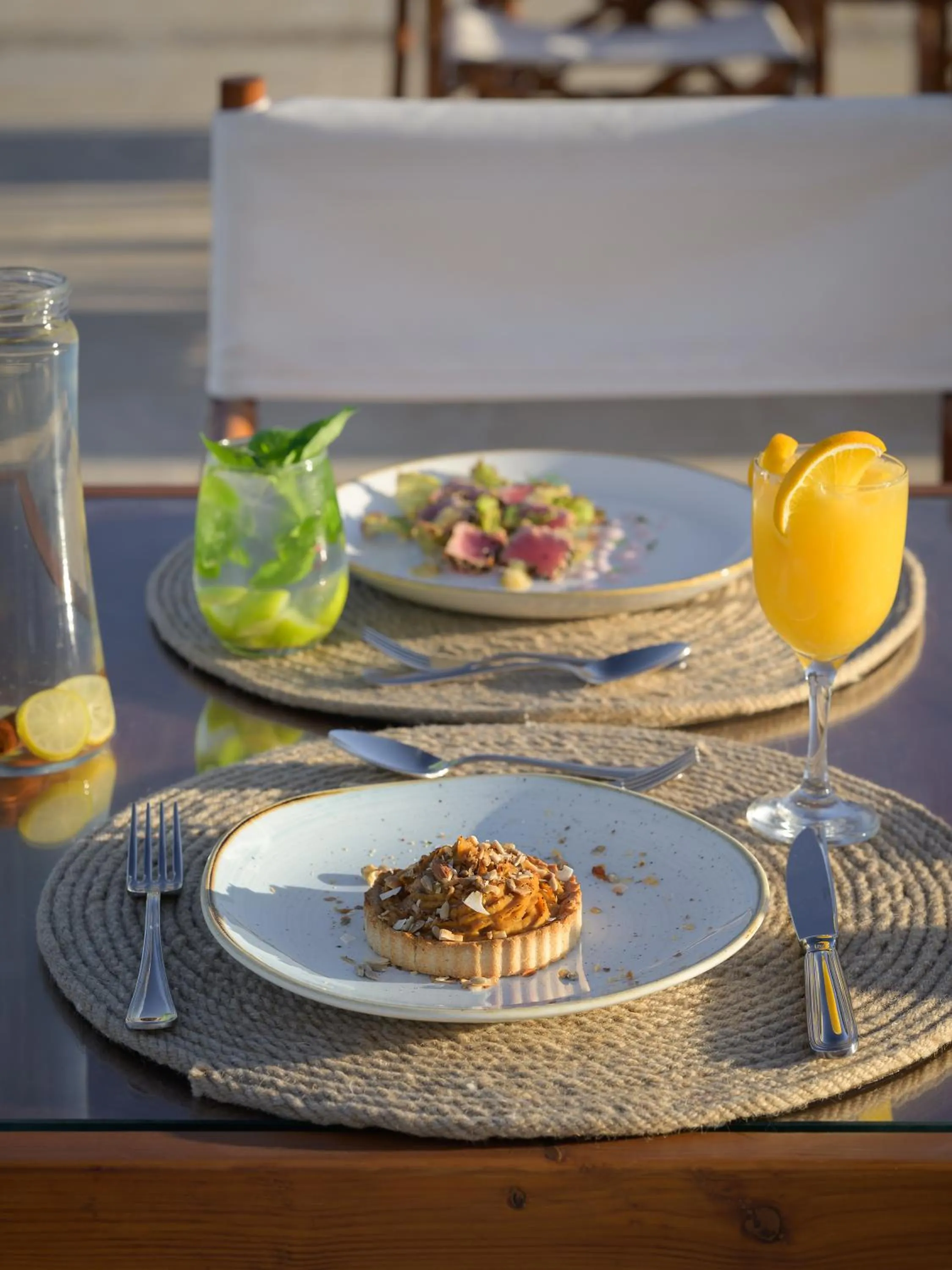 Food and drinks in The Zen Wellness Resort