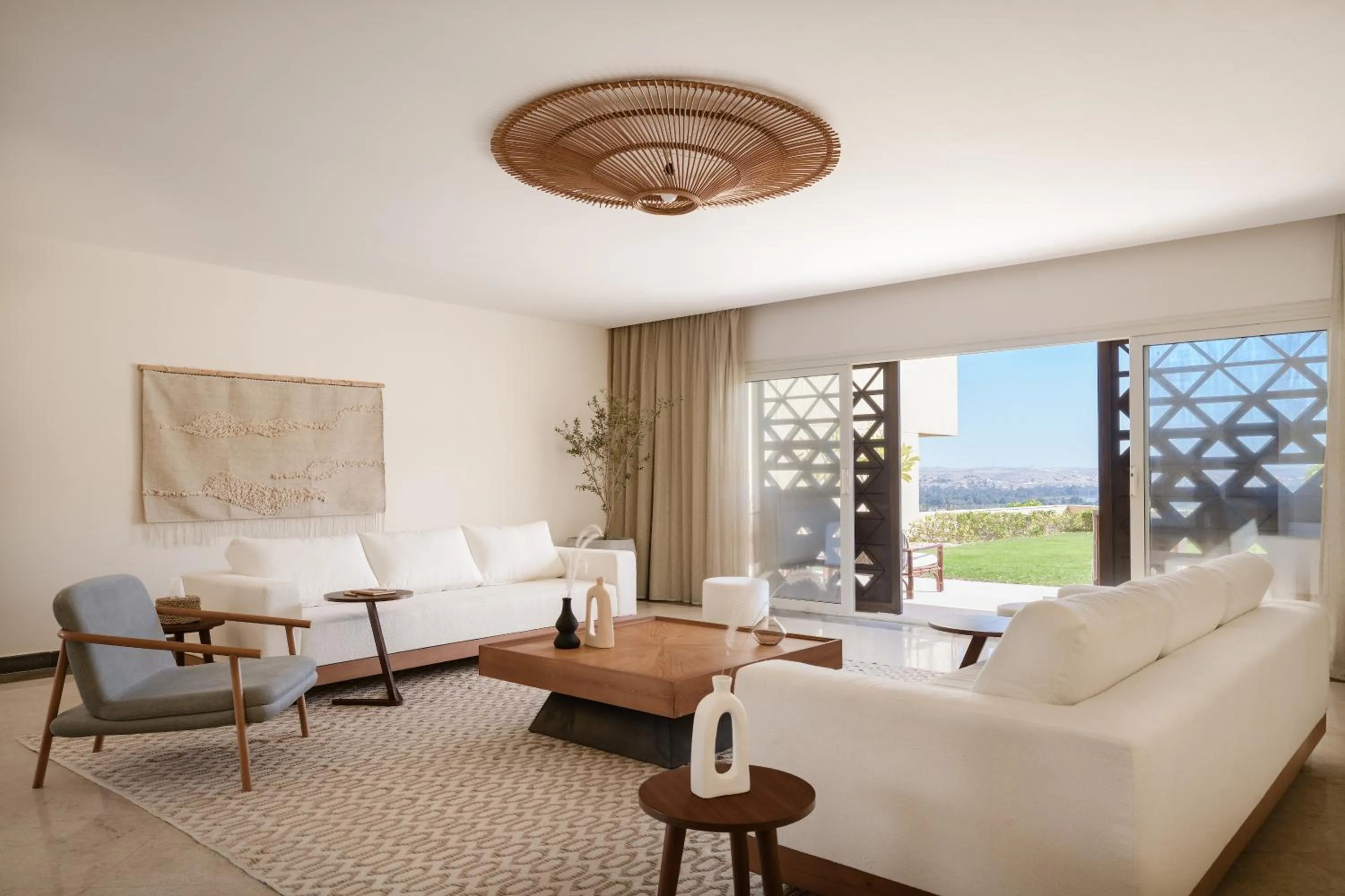 Seating area in The Zen Wellness Resort