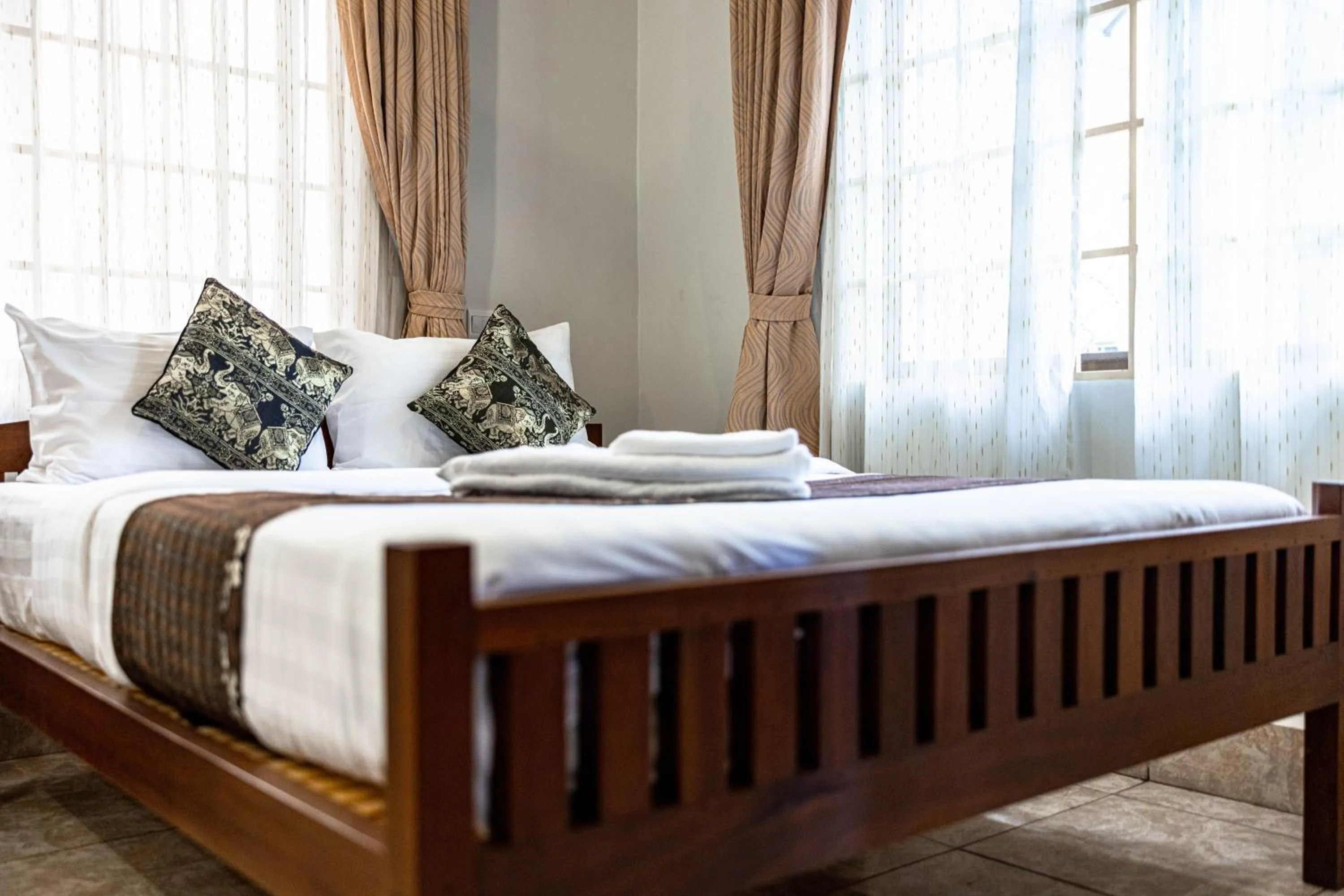Bedroom, Bed in Villa Grange