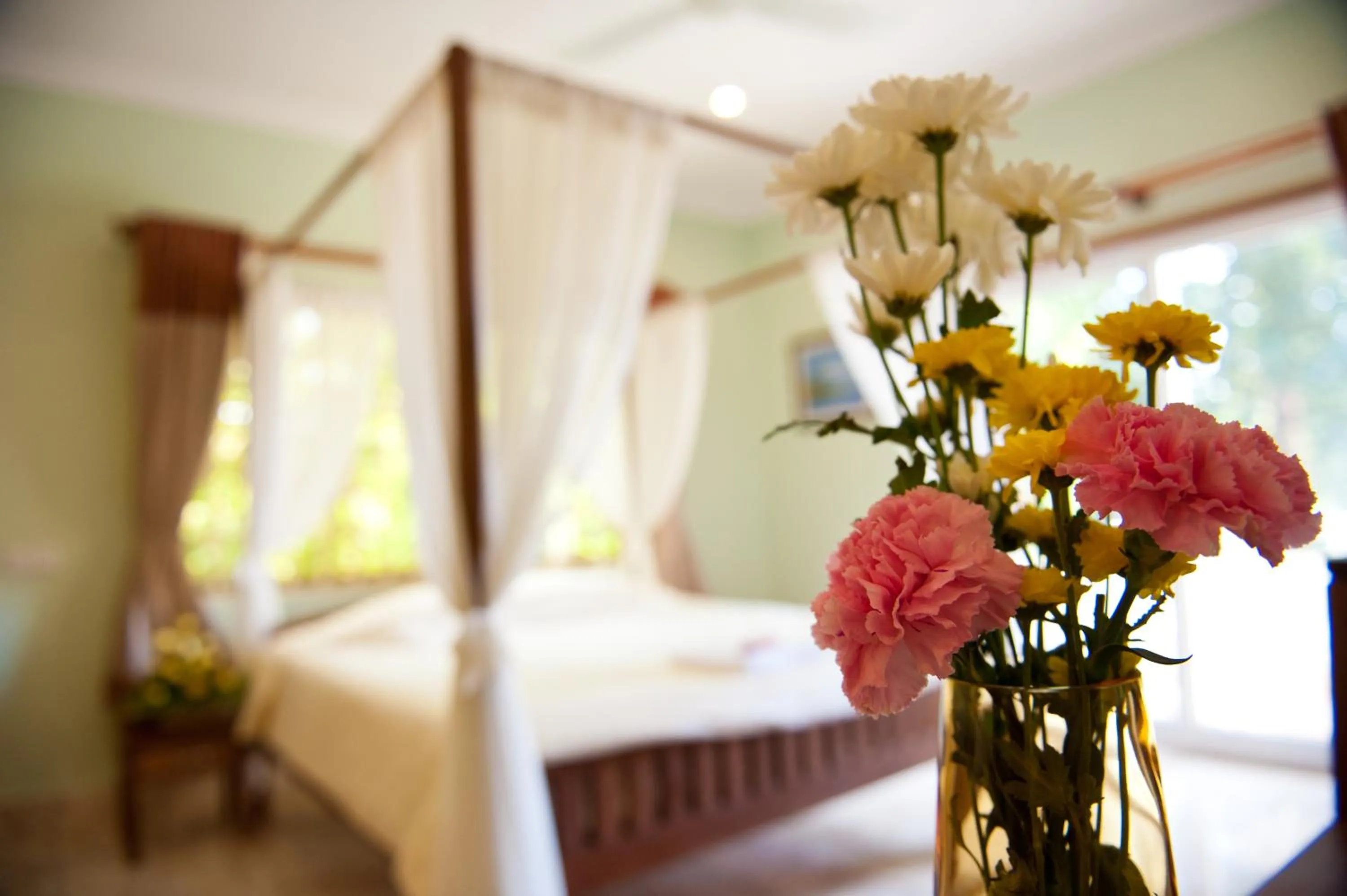 Bedroom, Bed in Villa Grange