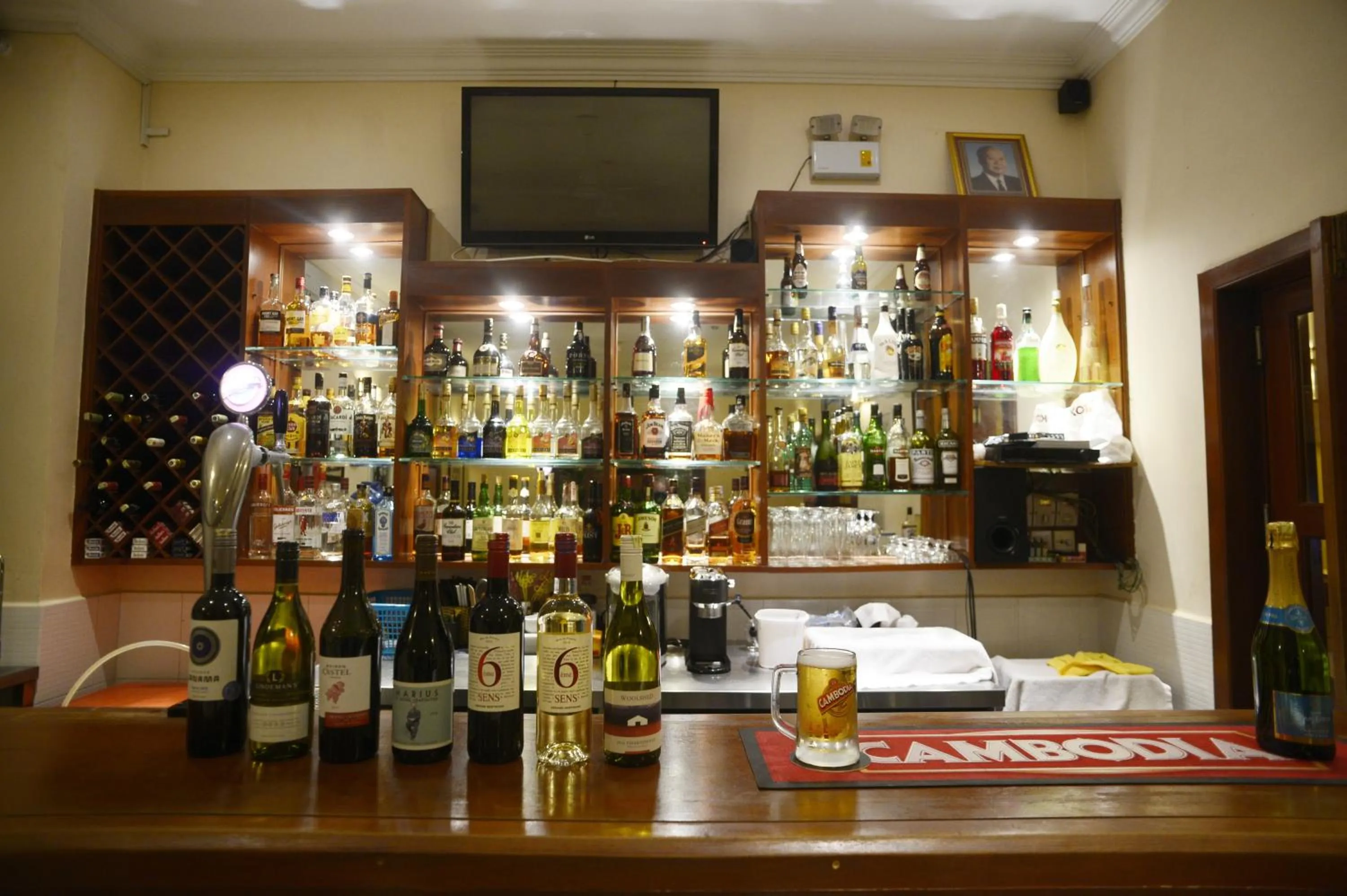 Lounge or bar in Villa Grange